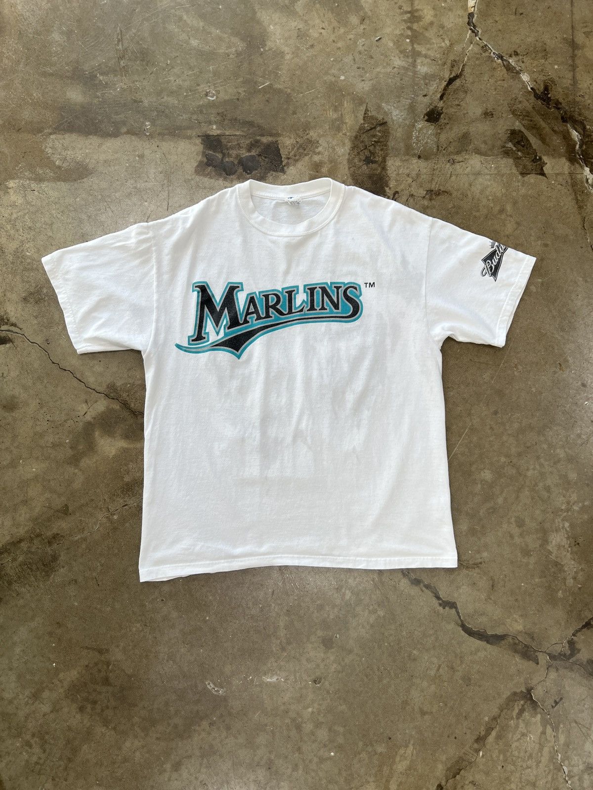 MLB × Vintage Vintage MLB Y2K Sergio Mitre Marlins Tee XL Size US XL / EU 56 / 4 - 6 Thumbnail