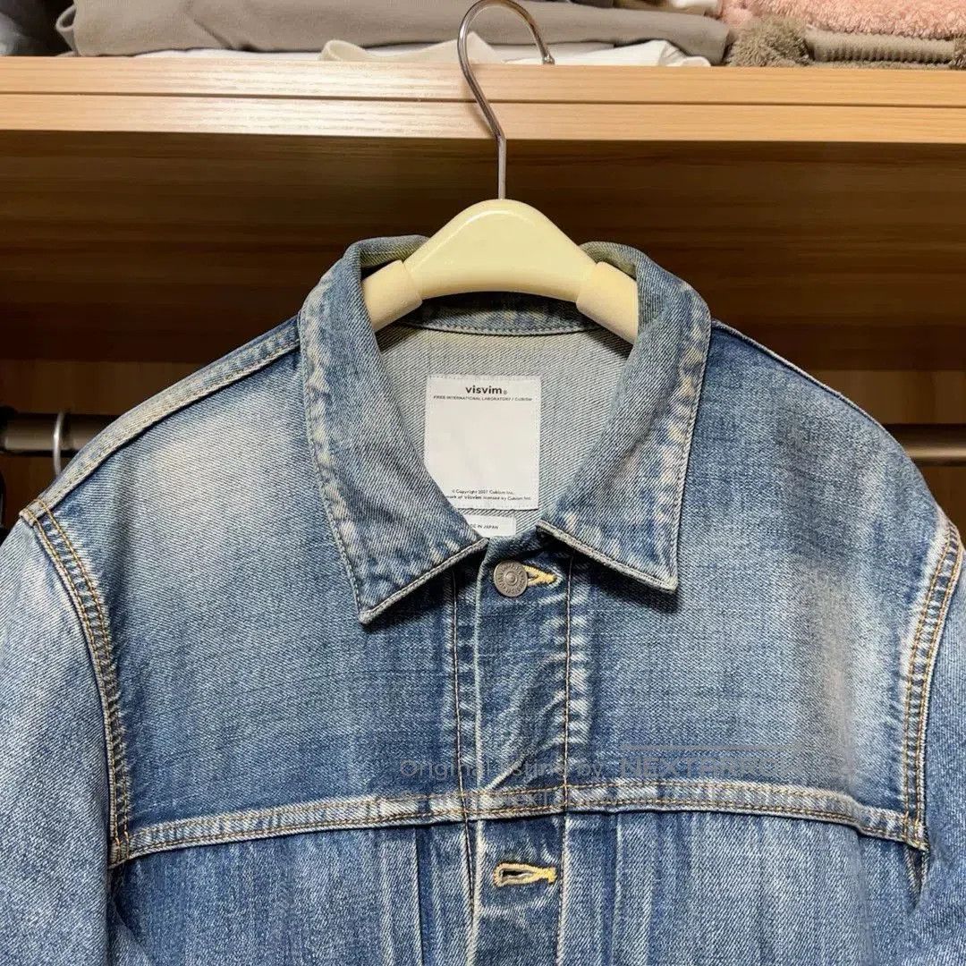 Visvim Visvim Men's Social Sculpture Denim Jacket. Size US L / EU 52-54 / 3 - 2 Thumbnail