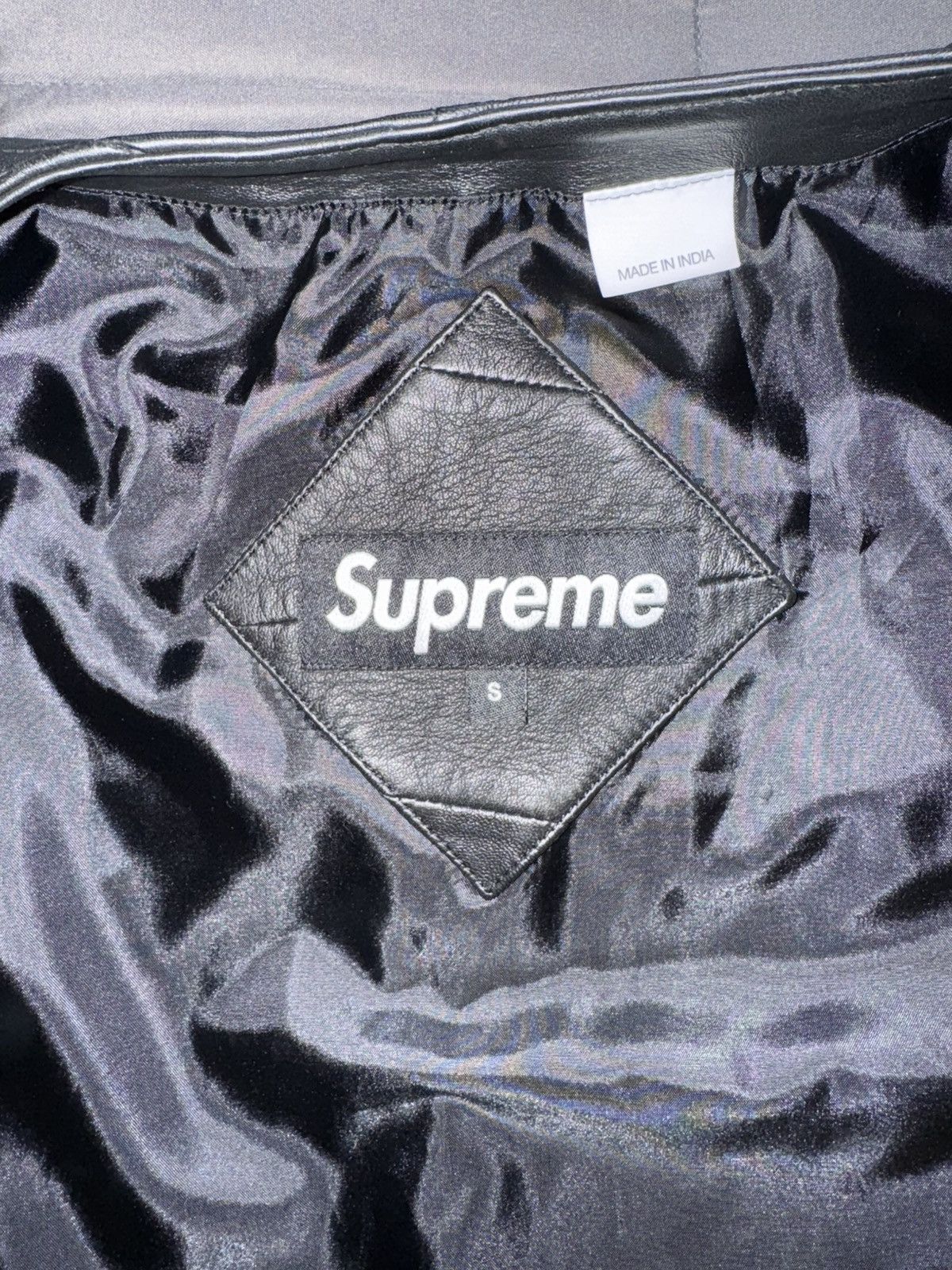 Supreme Supreme Patchwork Leather Cargo Vest Size US S / EU 44-46 / 1 - 3 Thumbnail