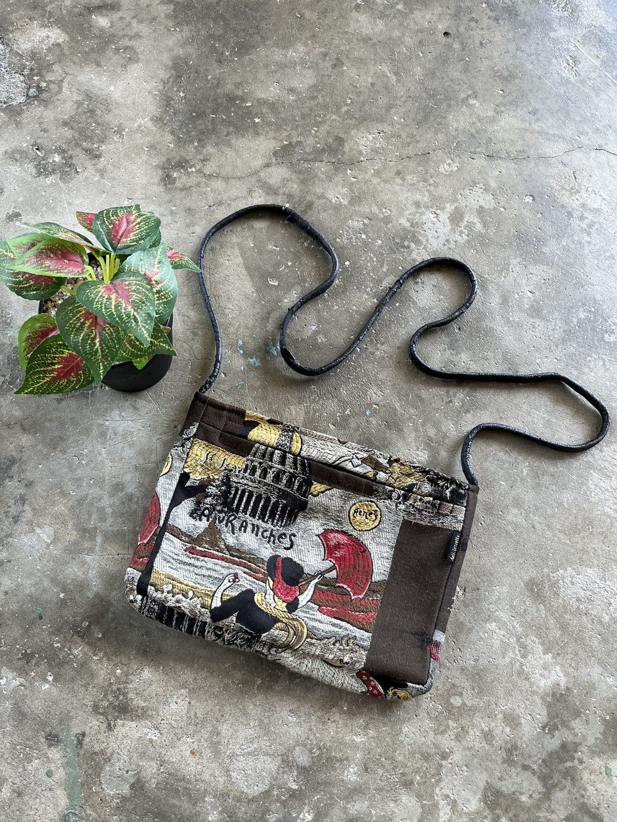 Japanese Brand × Vintage 🔥Vintage Doll Ozzette Japan Art Traditional Small Sling Beg Size ONE SIZE - 1 Thumbnail