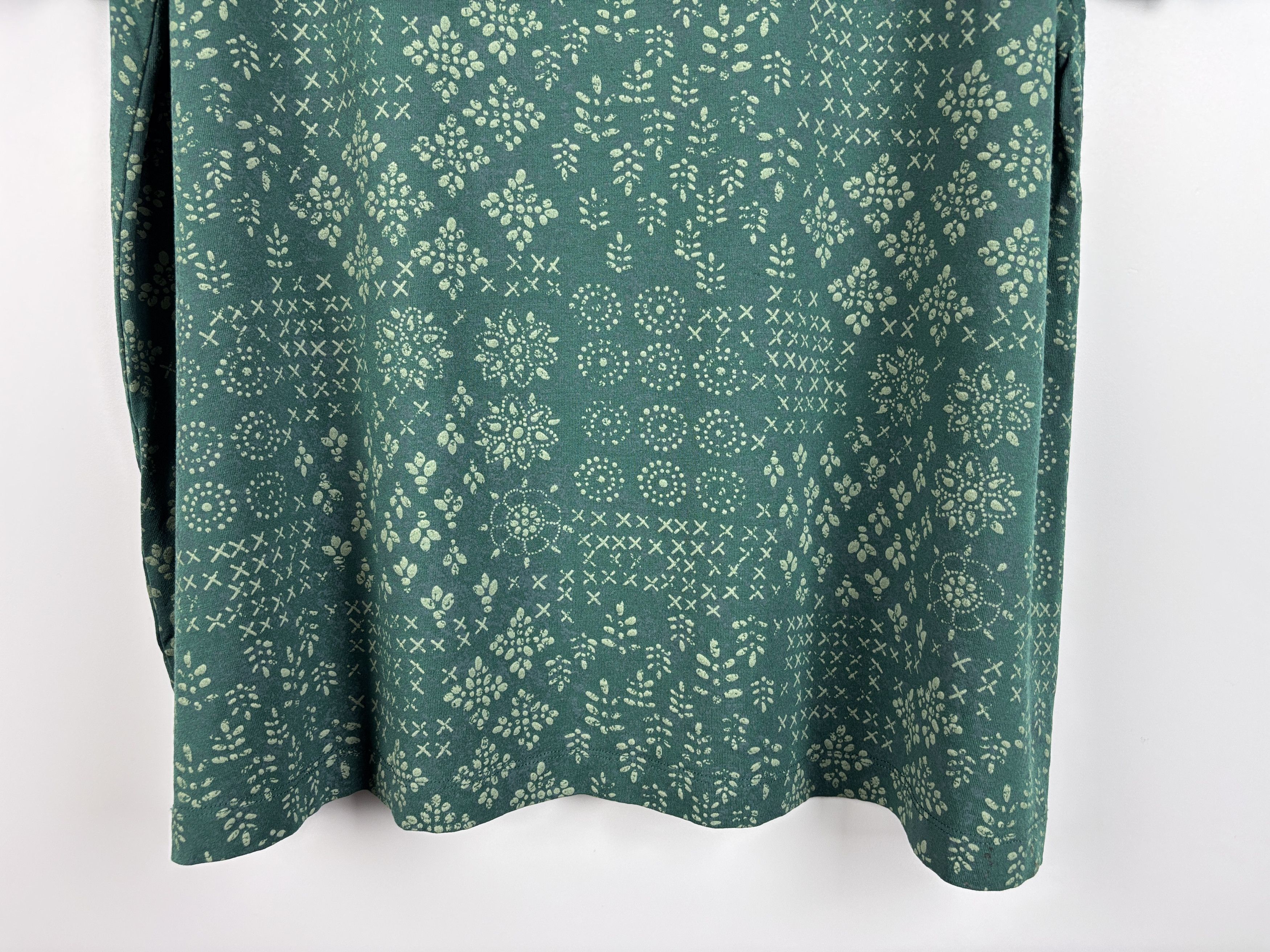 Gudrun Sjoden Womens Gudrun Sjoden Micro Modal Green Top T-Shirt Size L Size L / US 10 / IT 46 - 6 Thumbnail