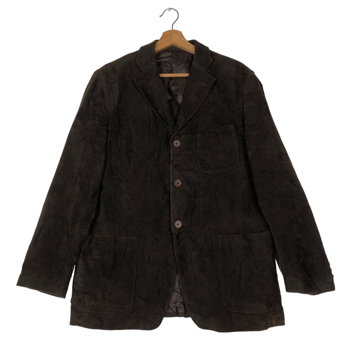 Japanese Brand 🔥Vtg Velvet Chore Work Jacket Chaps Japan Made Utility Size US M / EU 48-50 / 2 - 1 Thumbnail