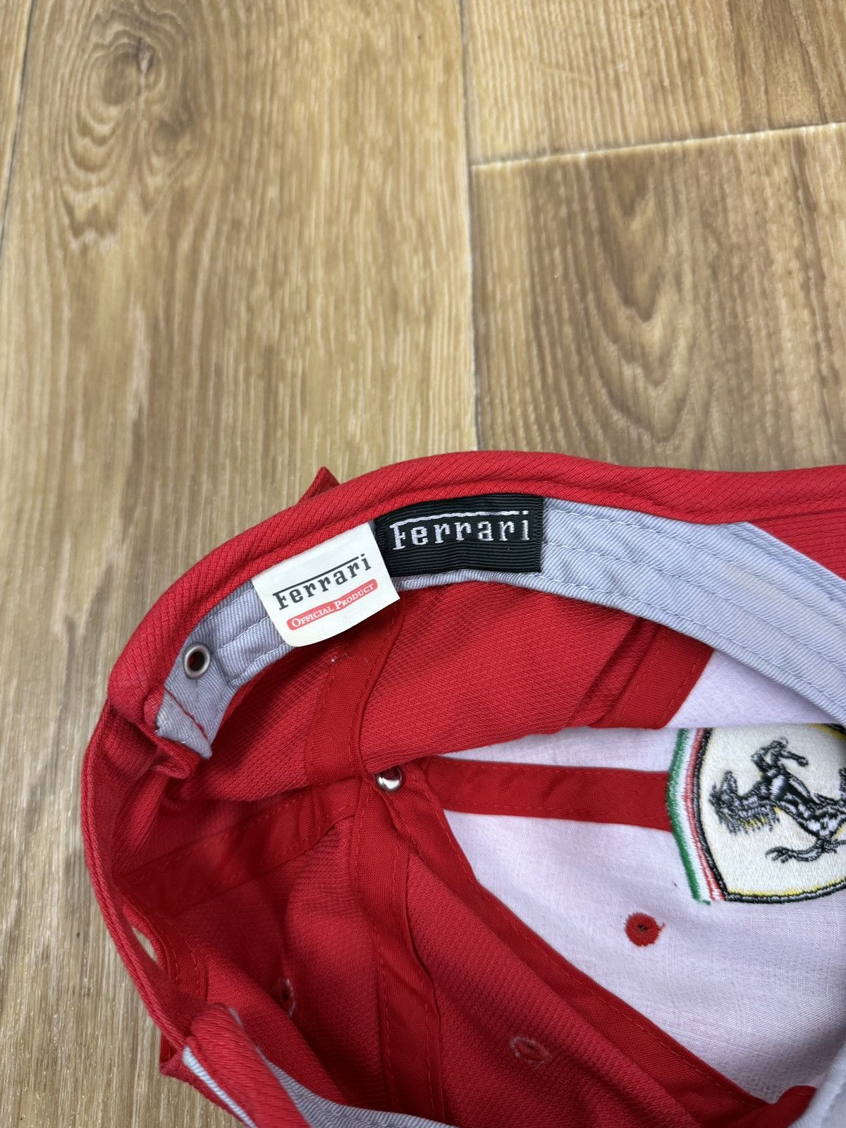Ferrari Vintage Ferarri Embroidery F-1 Racing Cap Os Size ONE SIZE - 7 Thumbnail
