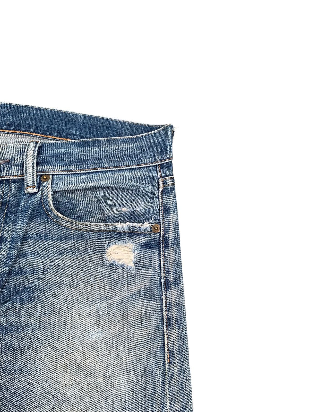 Polo Ralph Lauren DENIM & SUPPLY POLO RALPH LAUREN RL DISTRESSED DENIM Size US 35 - 15 Thumbnail