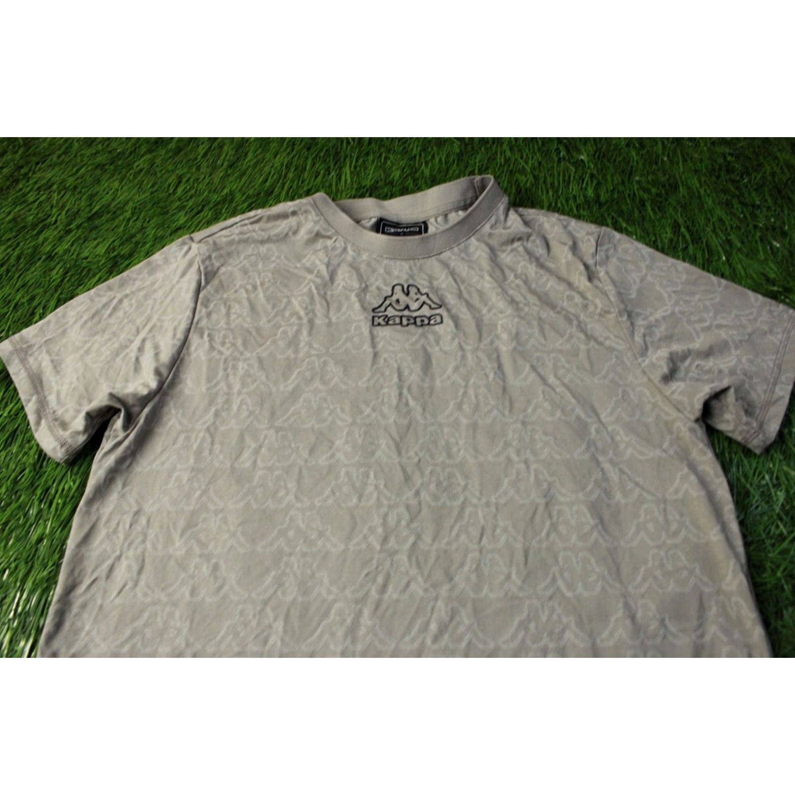 Kappa KAPPA x Primark Original Men Short Sleeve Shirt T-Shirt Jersey Tee Size L Gray Casual Basic Tee Shirts Mens Size US L / EU 52-54 / 3 - 2 Thumbnail