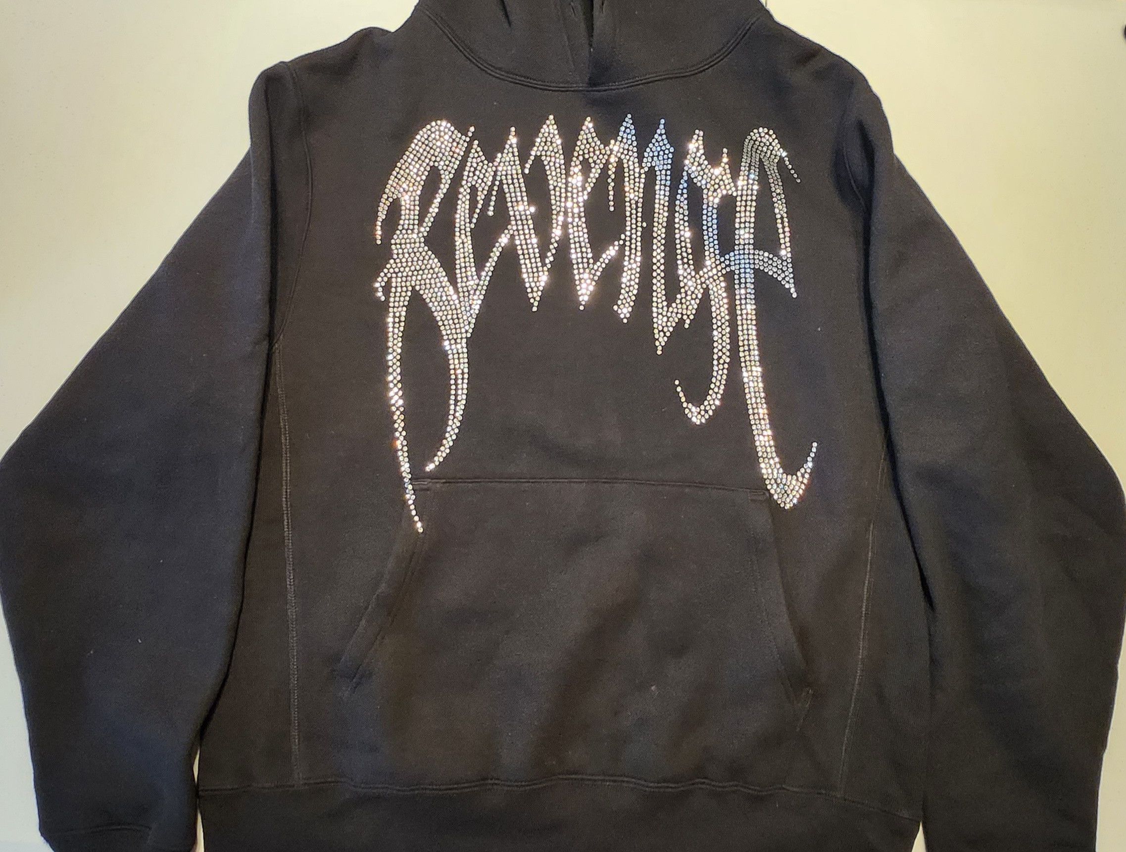 Revenge Revenge Bejeweled Arc Logo Hoodie Grailed