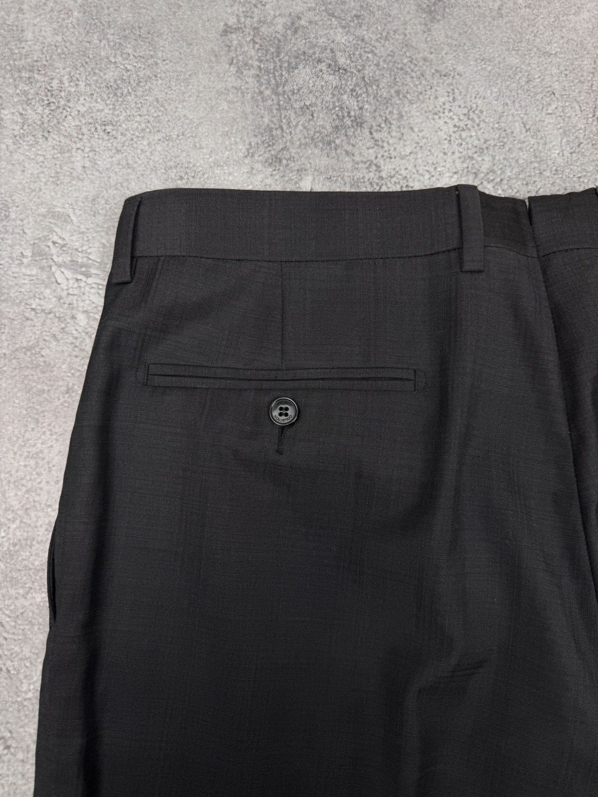 Versace Versace Men Check Suit Set Dark Grey Size M Size 50R - 18 Thumbnail