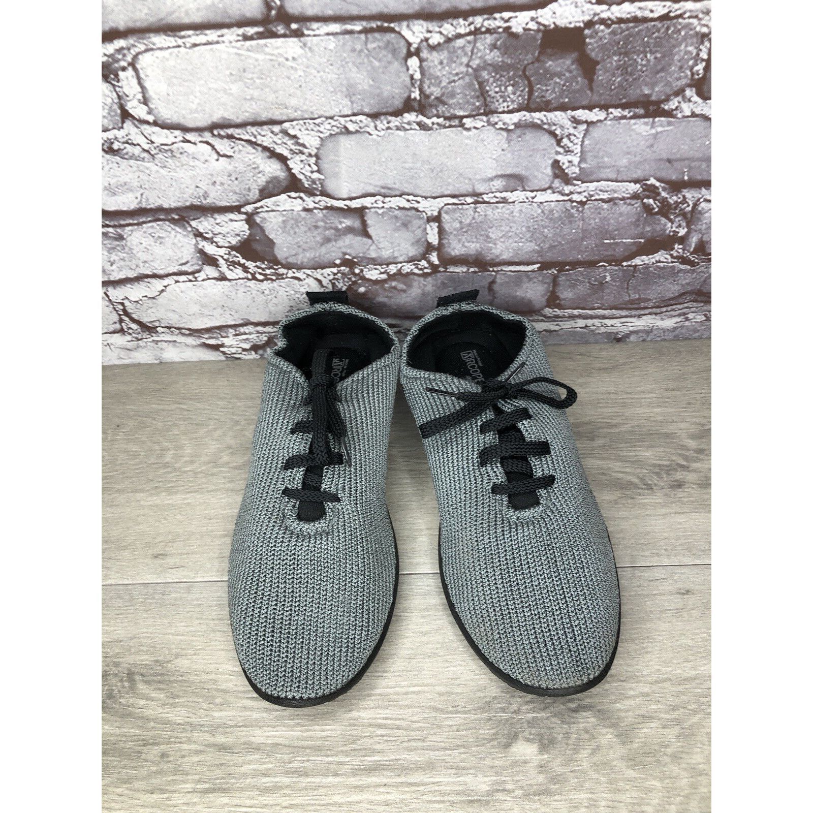 Other Arcopedico LS Grey Blue Vegan Knit Lace Up Comfort Shoes Wom Size US 11 / IT 41 - 16 Thumbnail