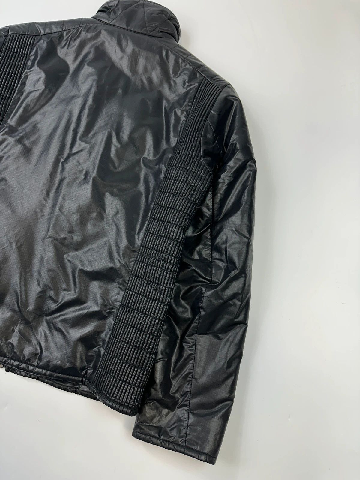 Prada Prada Sport FW2008 Black Crinkle Nylon Padded Jacket Size US M / EU 48-50 / 2 - 6 Thumbnail