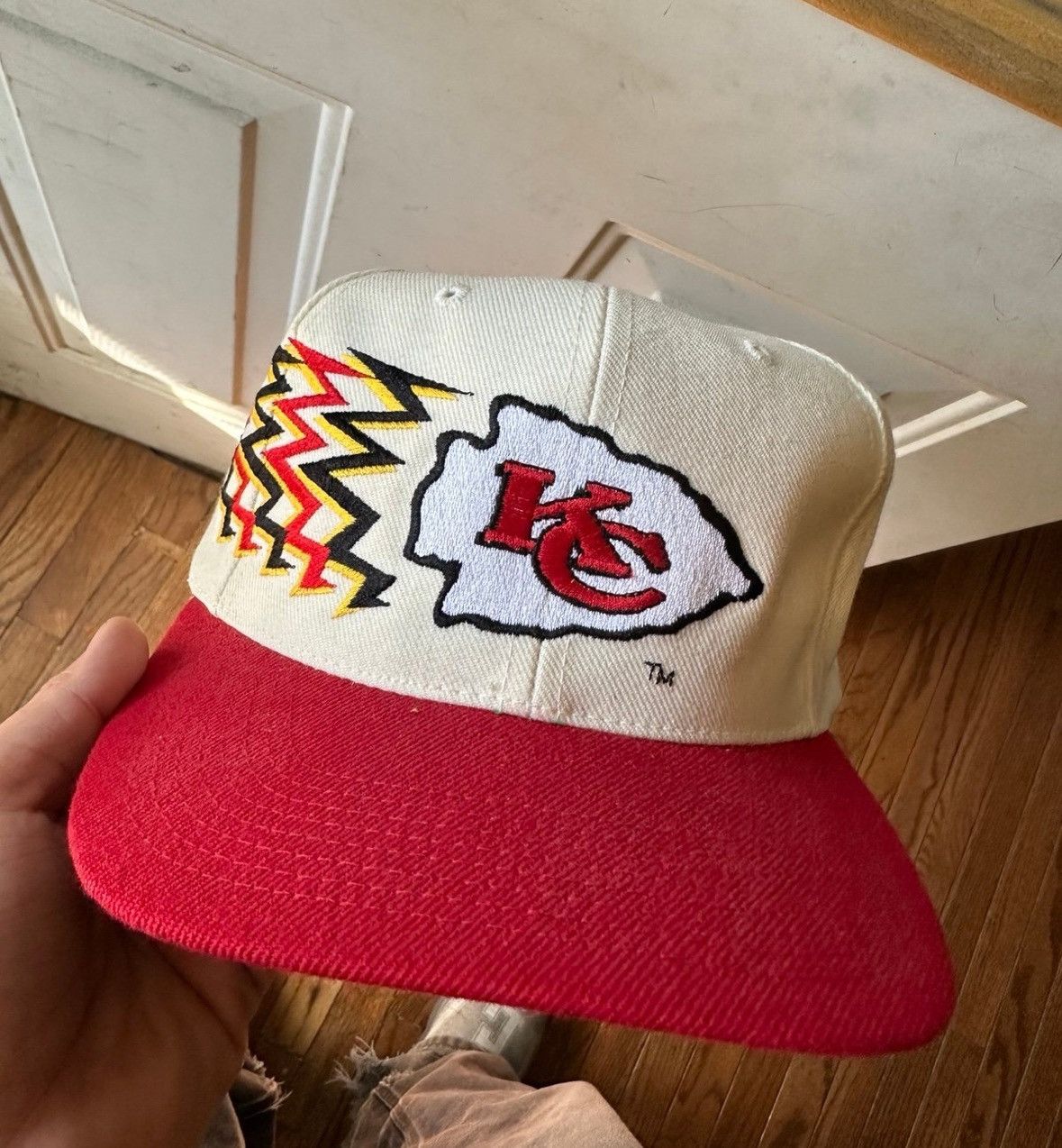 Pro Line × Vintage 1990s KC chiefs Kansas City SnapBack Size ONE SIZE - 1 Thumbnail