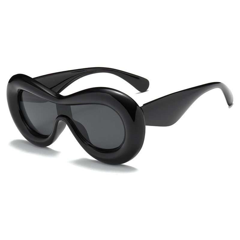 VIBE Punk Street ins style custom avant-garde sunglasses Size ONE SIZE - 3 Thumbnail