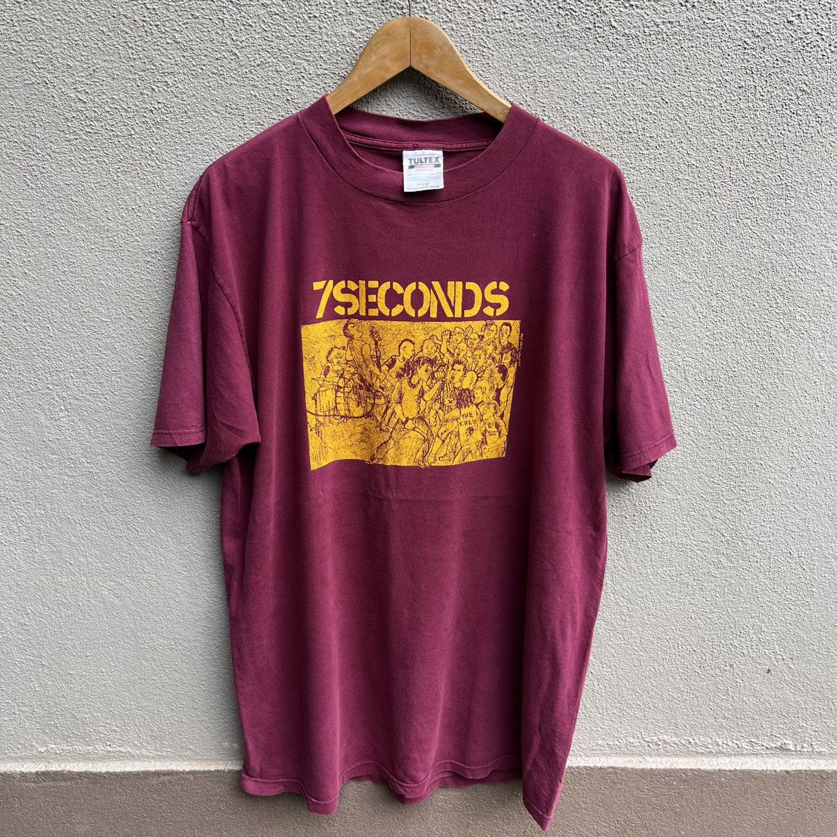 Band Tees Vintage 7 SECONDS band tee hardcore punk Size US XL / EU 56 / 4 - 1 Thumbnail