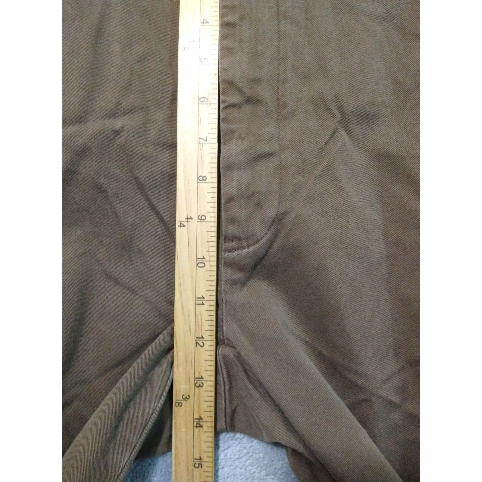 Polo Ralph Lauren Polo Ralph Lauren Chino Pants Men 40x30 Brown Flat Front Mid Rise Cotton Casual Size US L / EU 52-54 / 3 - 4 Thumbnail