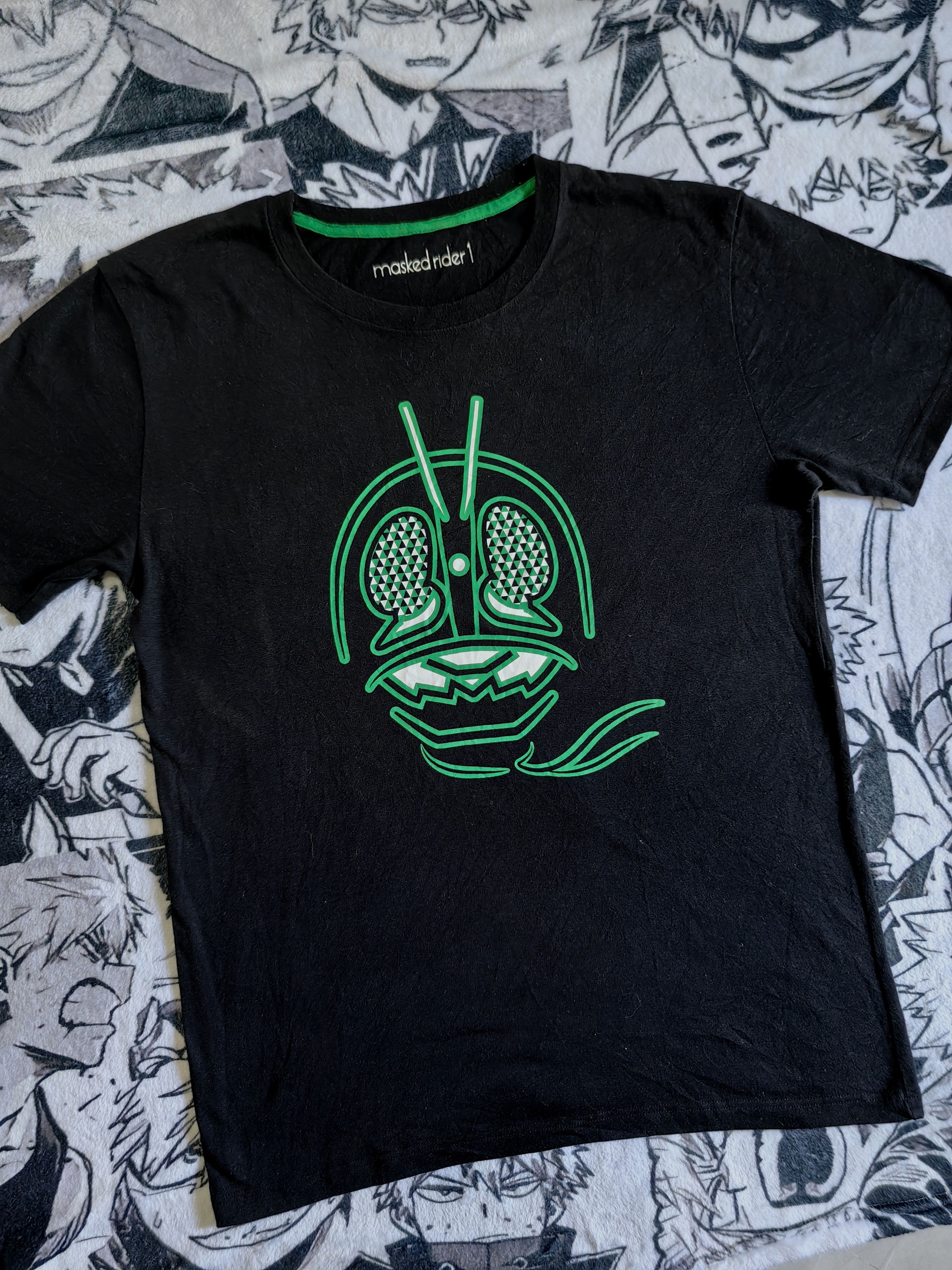 GU Masked Rider 1 Black Shirt Bandai x GU Size US S / EU 44-46 / 1 - 2 Thumbnail