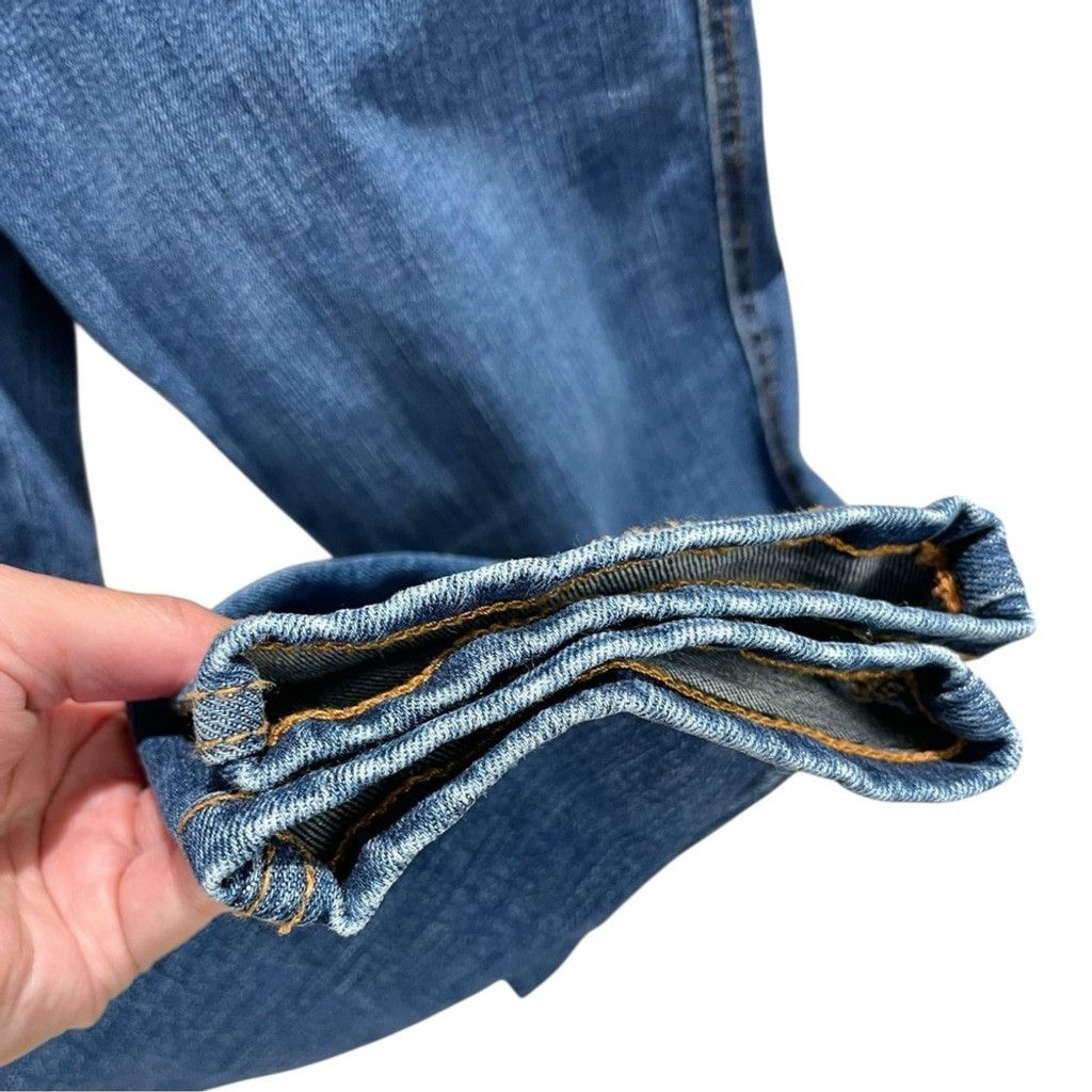 Sezane Sezane Paris Slim Parfait Dark Rinse Jeans Size 28 Size 28" / US 6 / IT 42 - 10 Thumbnail
