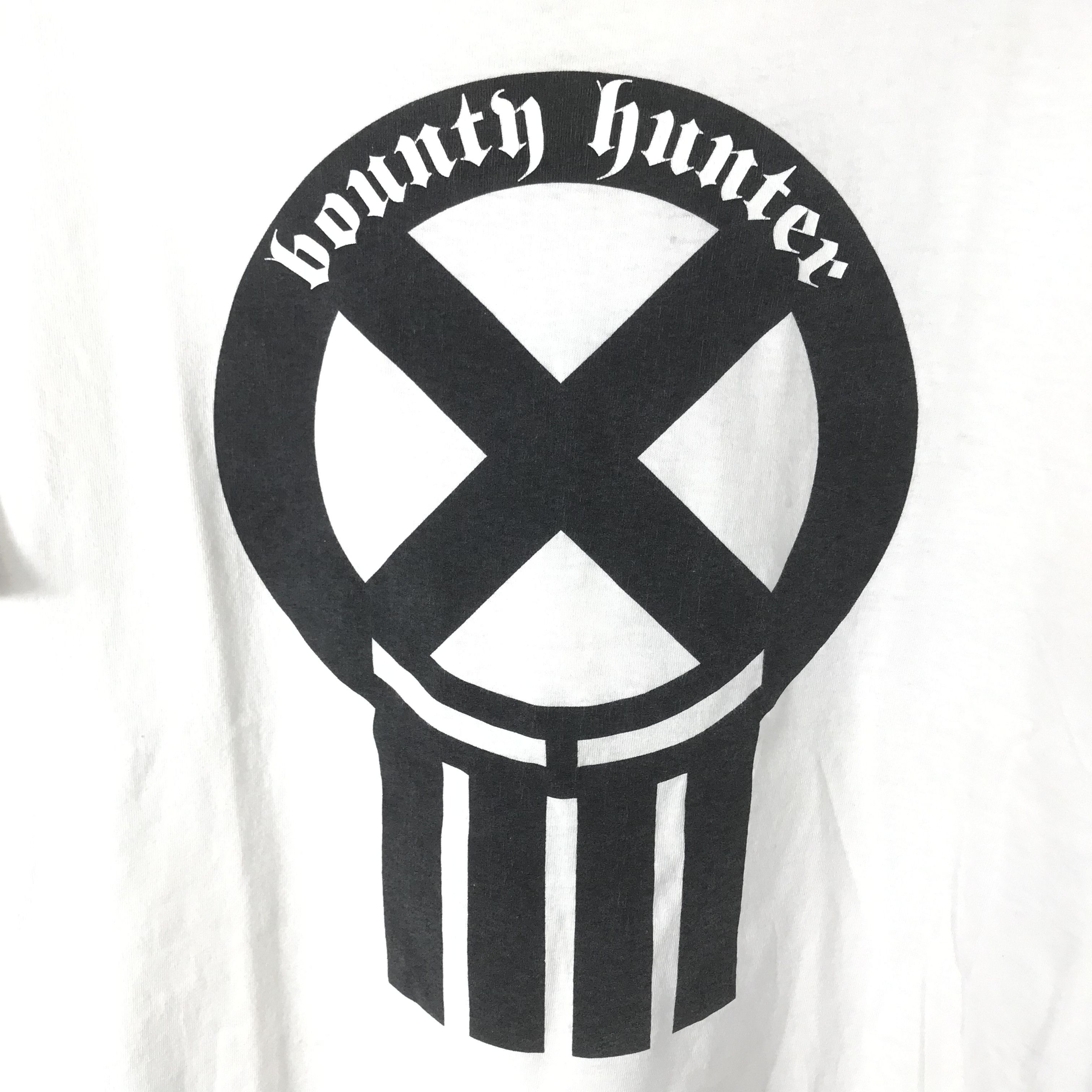 Bounty Hunter Vintage thrashed bounty hunter skull iconic big logo tshirt Size US L / EU 52-54 / 3 - 4 Thumbnail