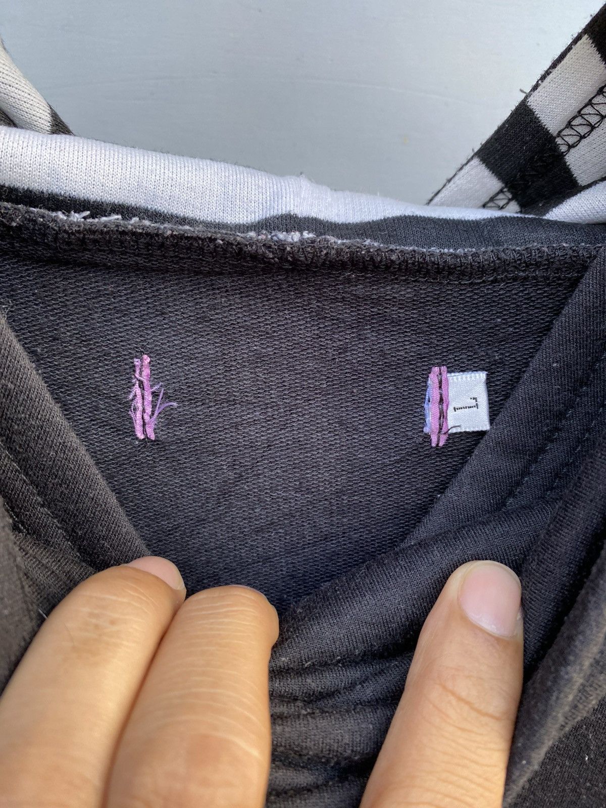 Japanese Brand Unknown Japanese Hoodie Women Graphic Poem Style Size L / US 10 / IT 46 - 8 Thumbnail