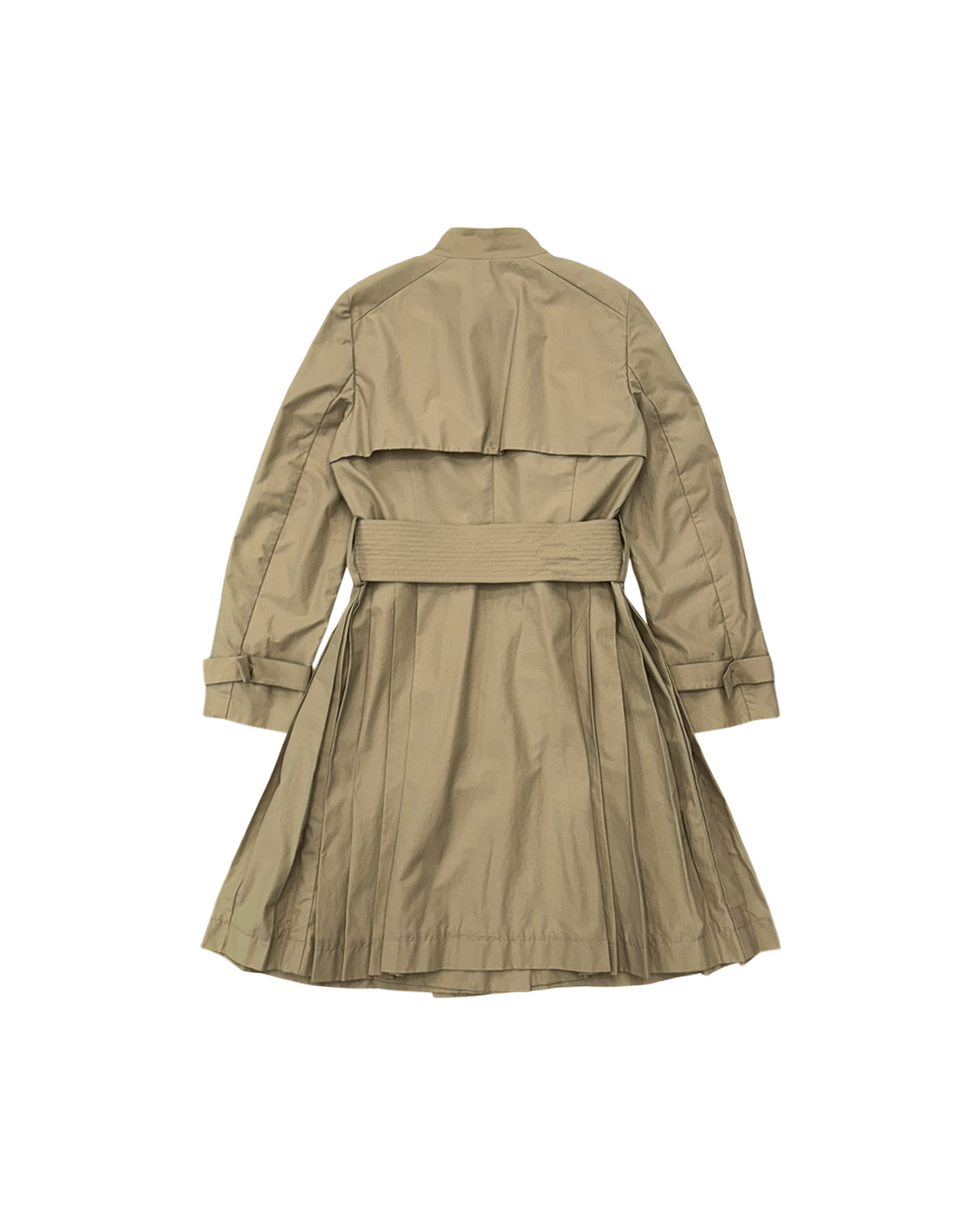 Calvin Klein Calvin Klein Pleated Detail Trench Coat Size M / US 6-8 / IT 42-44 - 5 Thumbnail