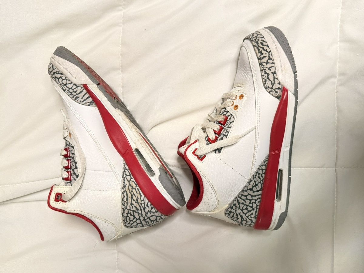 Jordan Brand Jordan 3’s “Cardinal” Size US 7 / IT 37 - 5 Thumbnail