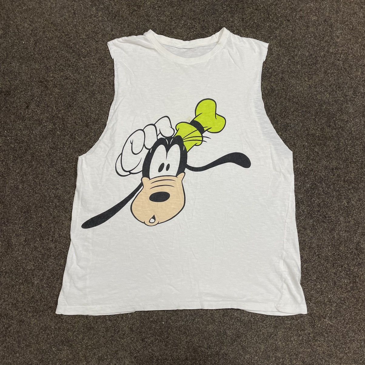 Vintage Vintage Y2K Goofy Graphic Tank Top Cartoon Streetwear Slim L Size US L / EU 52-54 / 3 - 3 Thumbnail