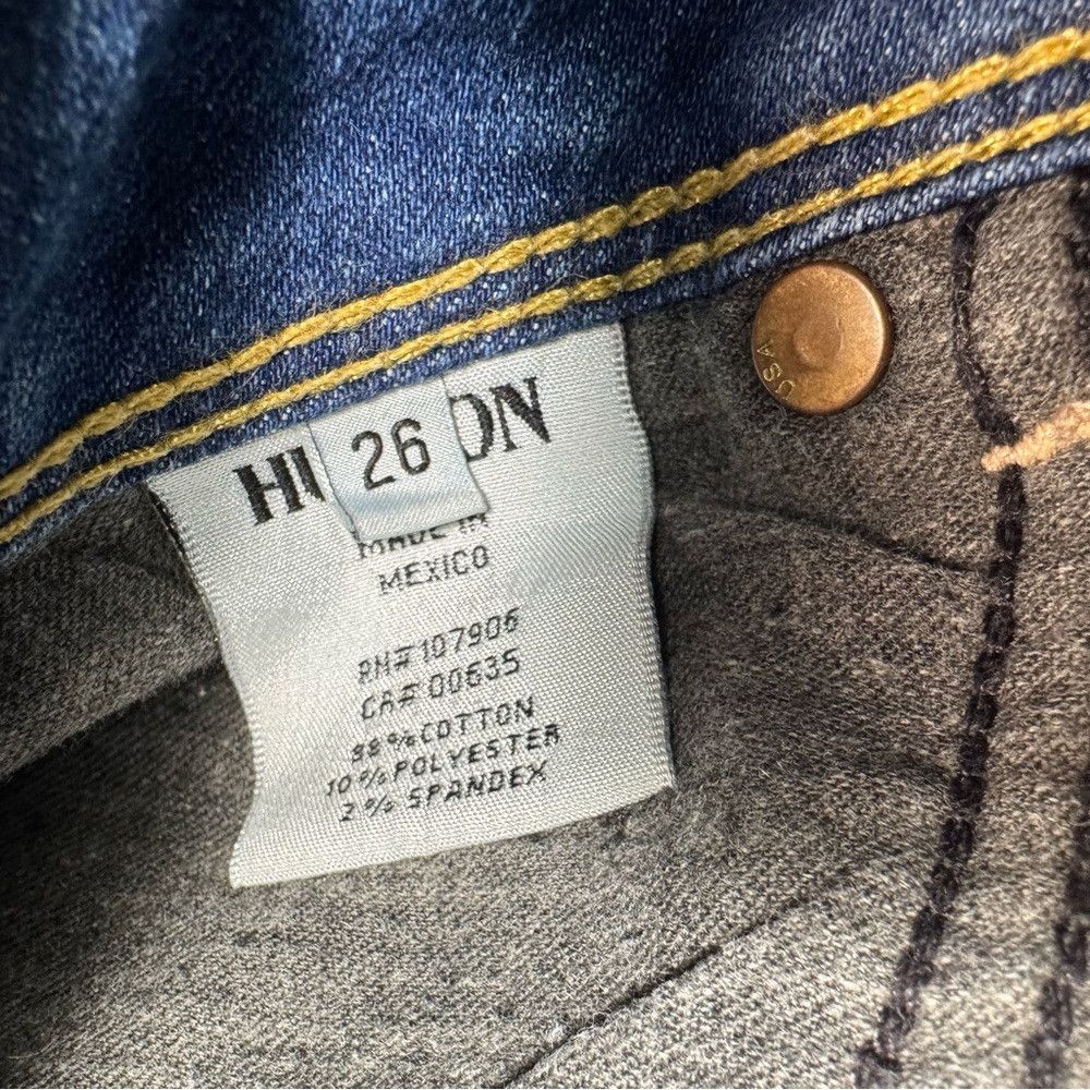 Hudson Hudson Collin Flap Skinny Jeans Size 26 Size 26" / US 2 / IT 38 - 6 Thumbnail