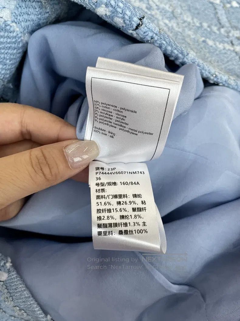Chanel Chanel Blue plaid jacket Size XS / US 0-2 / IT 36-38 - 6 Thumbnail
