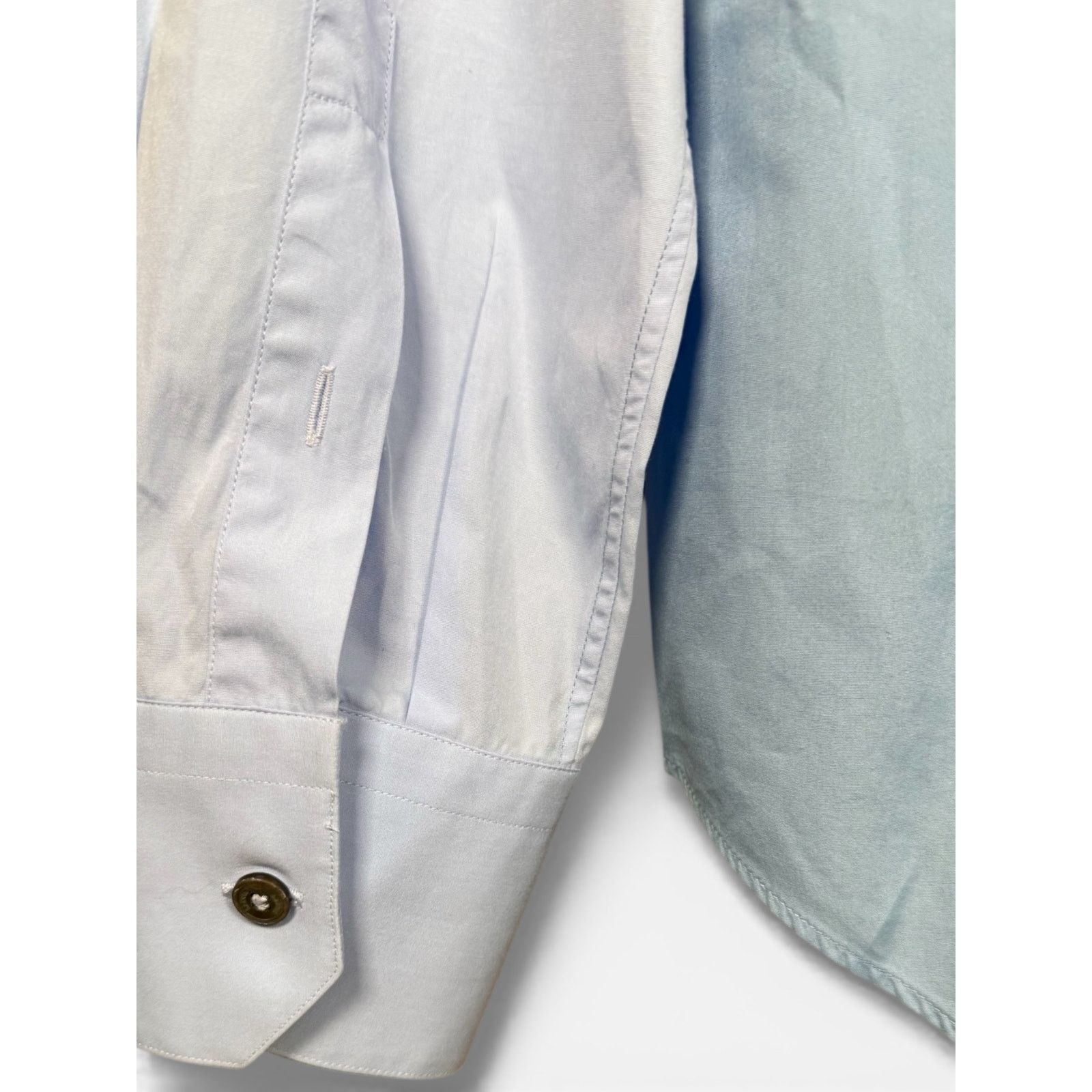 Lanvin Lanvin Colorblock Button Down Shirt size 40/15 3/4 Size US M / EU 48-50 / 2 - 5 Thumbnail