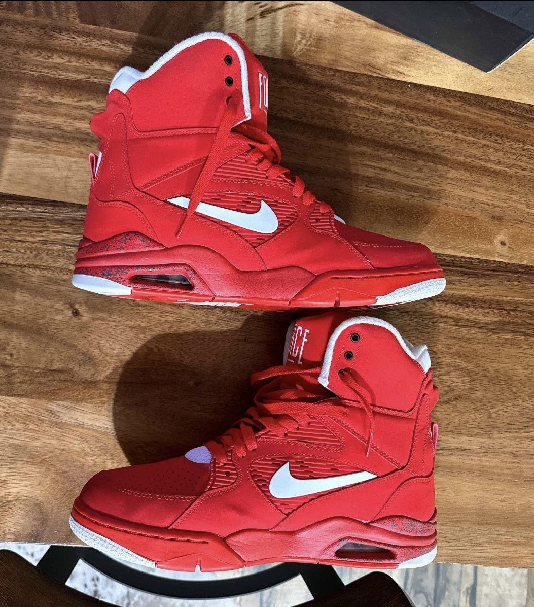 Nike Nike Air Command Force ‘University Red’ Size US 10.5 / EU 43-44 - 9 Thumbnail