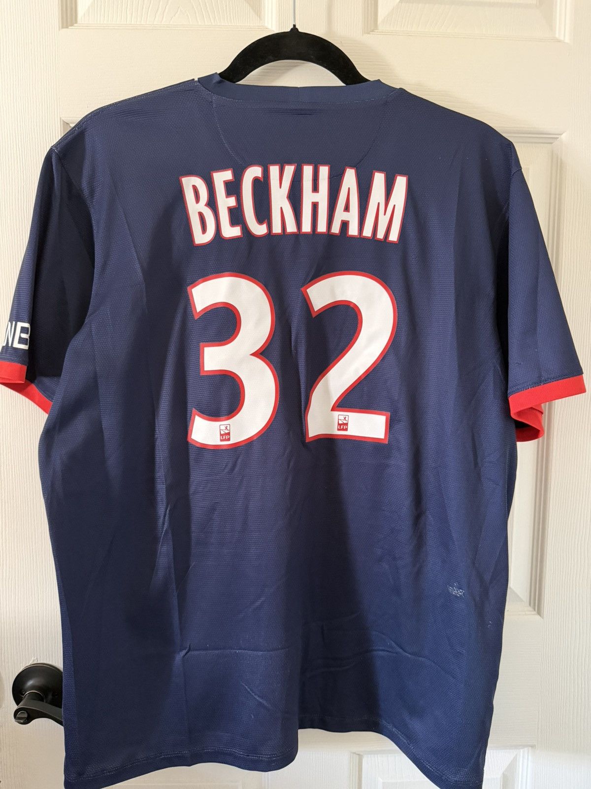 Nike Beckham 2013-14 PSG Home Kit SZ XXL Size US XXL / EU 58 / 5 - 1 Thumbnail