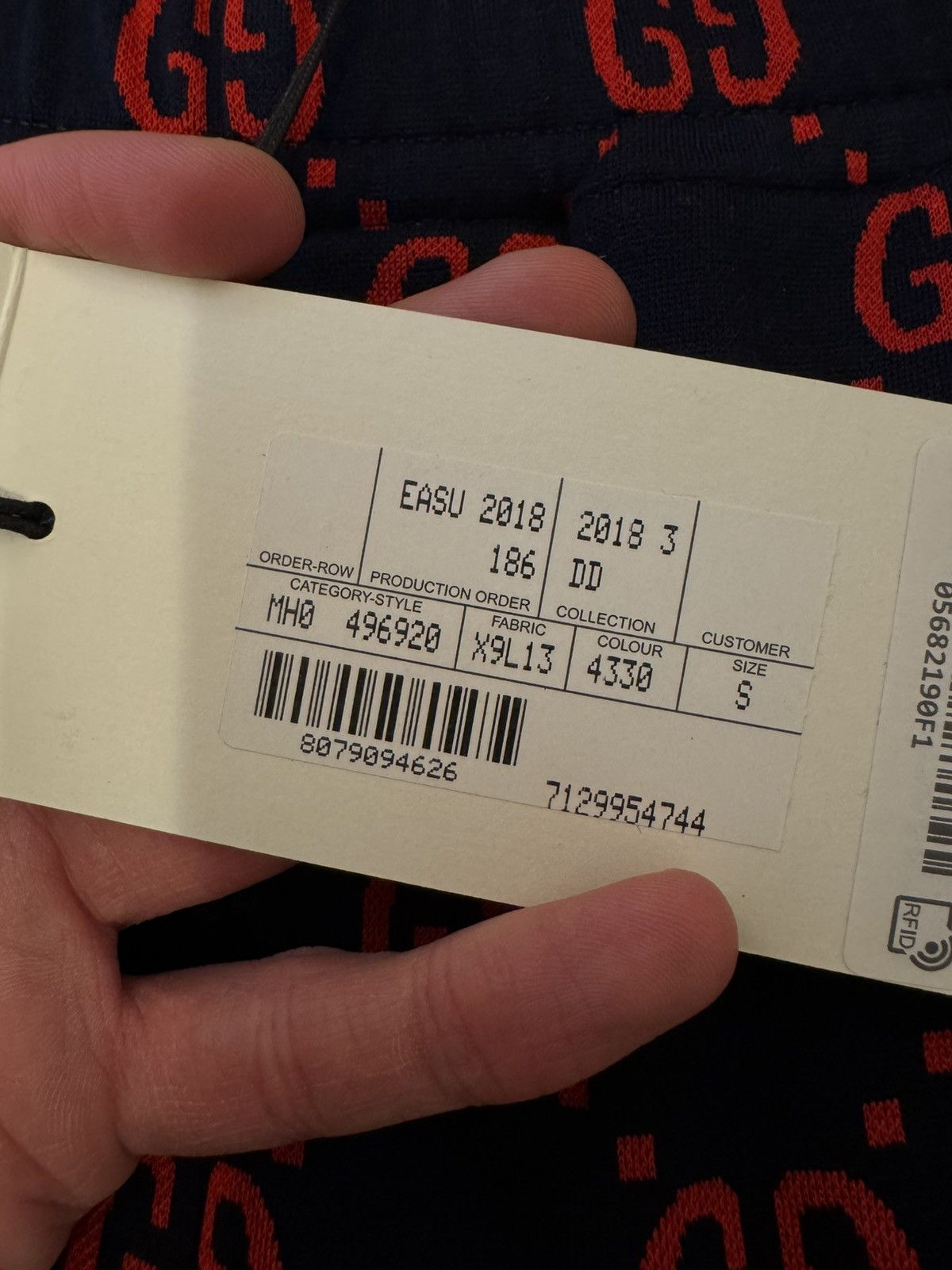 Gucci Gucci Jacquard Sweatpants Red Monogram Size US 36 / EU 52 - 4 Thumbnail