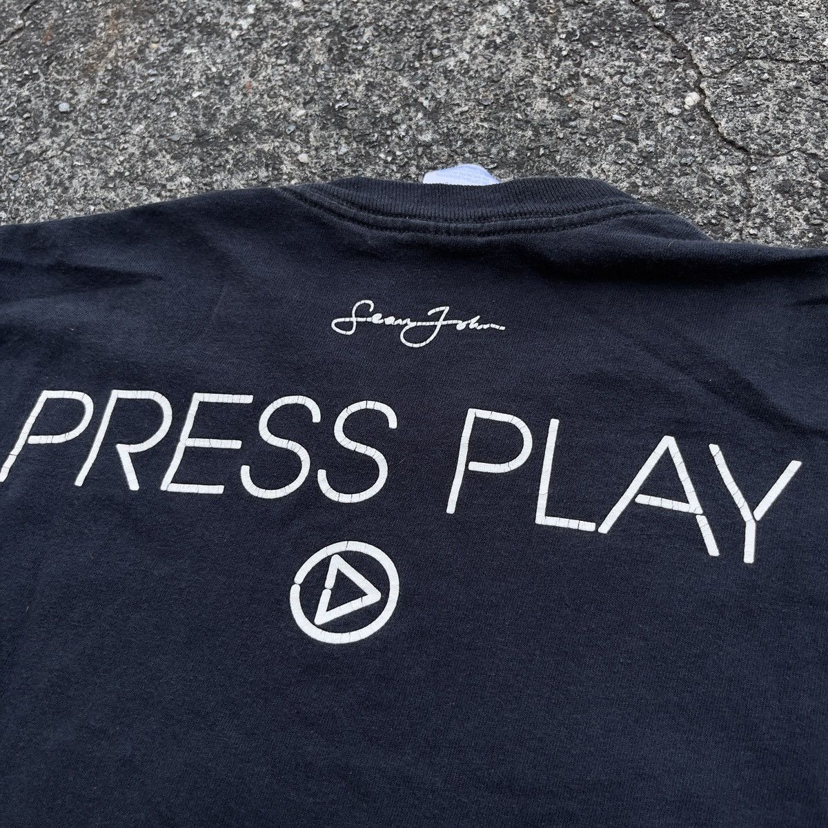 Rap Tees × Sean John × Vintage Vintage Y2K DONT GET MAD GET MONEY PRESS PLAY SEAN JOHN Size US XL / EU 56 / 4 - 6 Thumbnail