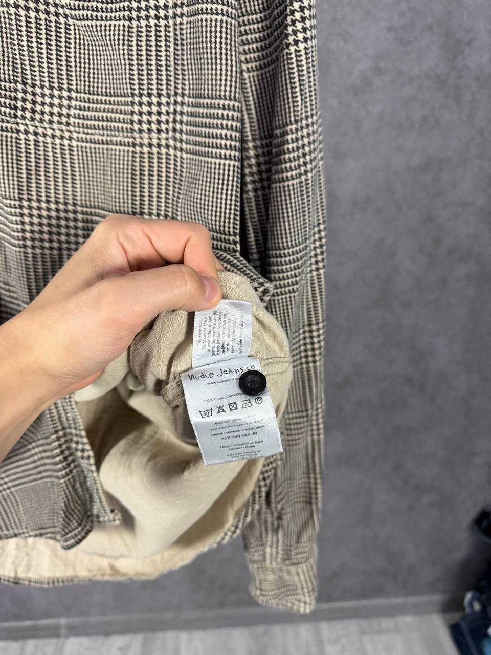 Nudie Jeans Nudie Jeans Japanese designer flannel shirt Size US XL / EU 56 / 4 - 5 Thumbnail