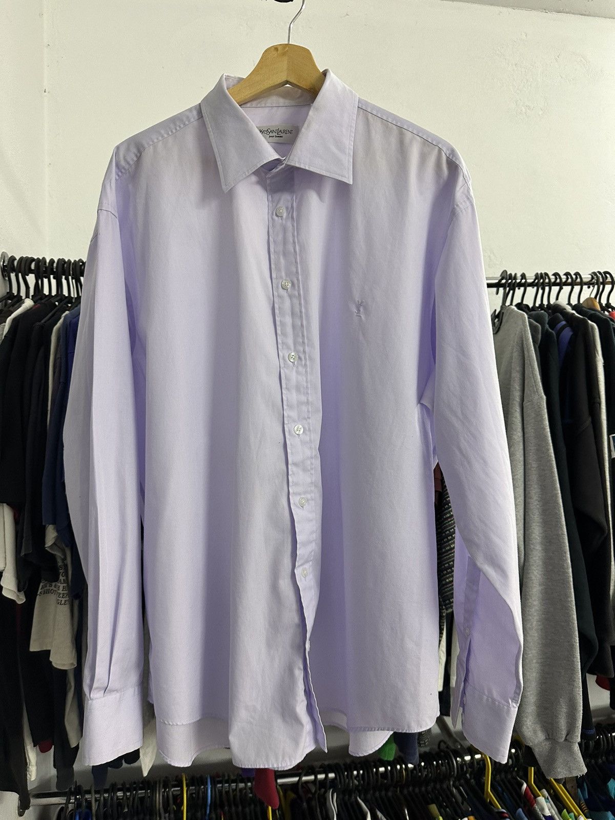 Yves Saint Laurent Yves Saint Lauren shirt Size 46 Size US S / EU 44-46 / 1 - 1 Thumbnail