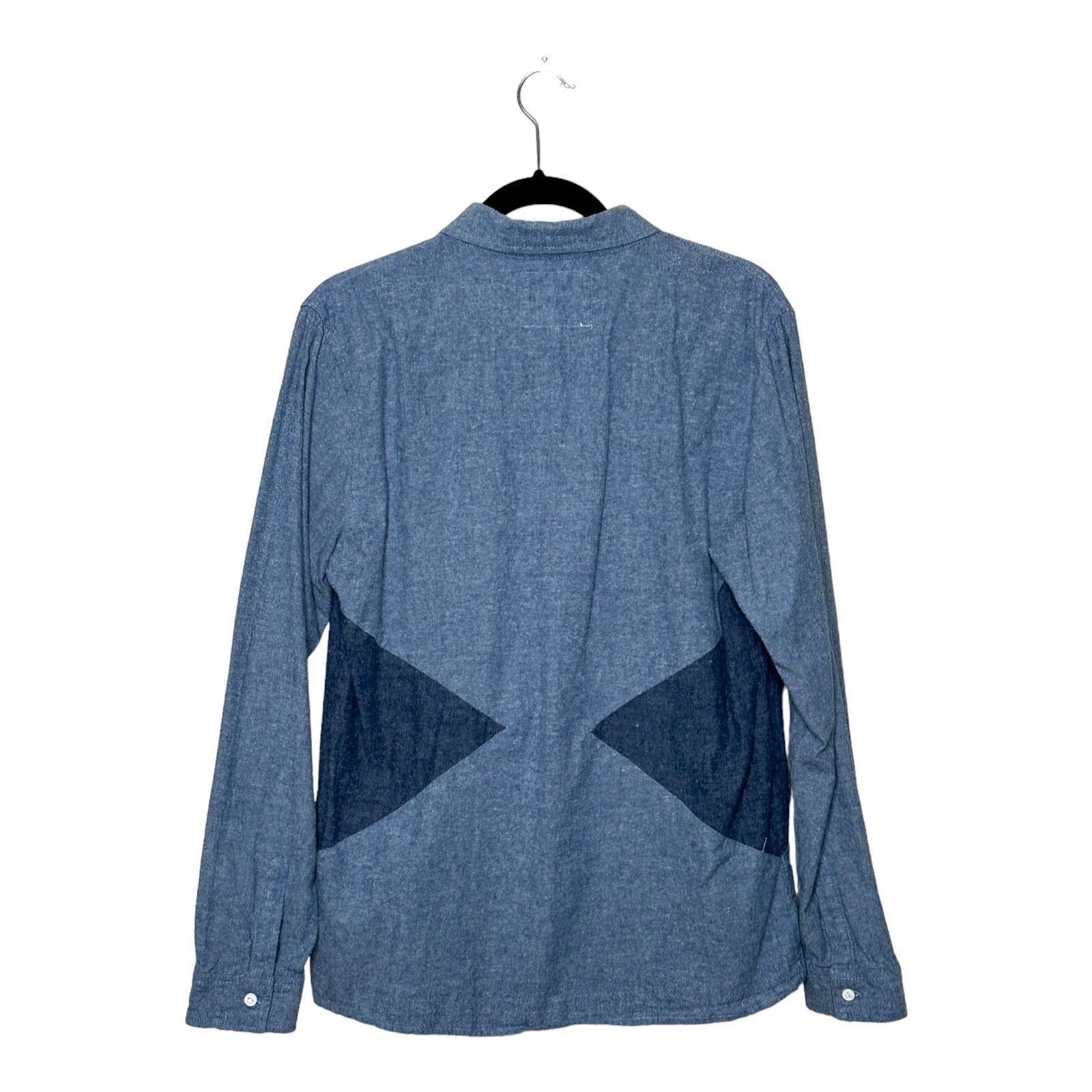 Native Youth Native Youth blue long sleeves casual shirt size Large Size US L / EU 52-54 / 3 - 2 Thumbnail