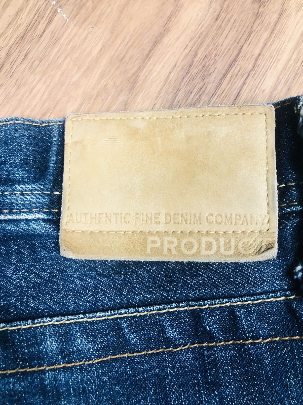 If Six Was Nine Authentic Fine Denim Distress Jeans (37) Size US 36 / EU 52 - 16 Thumbnail