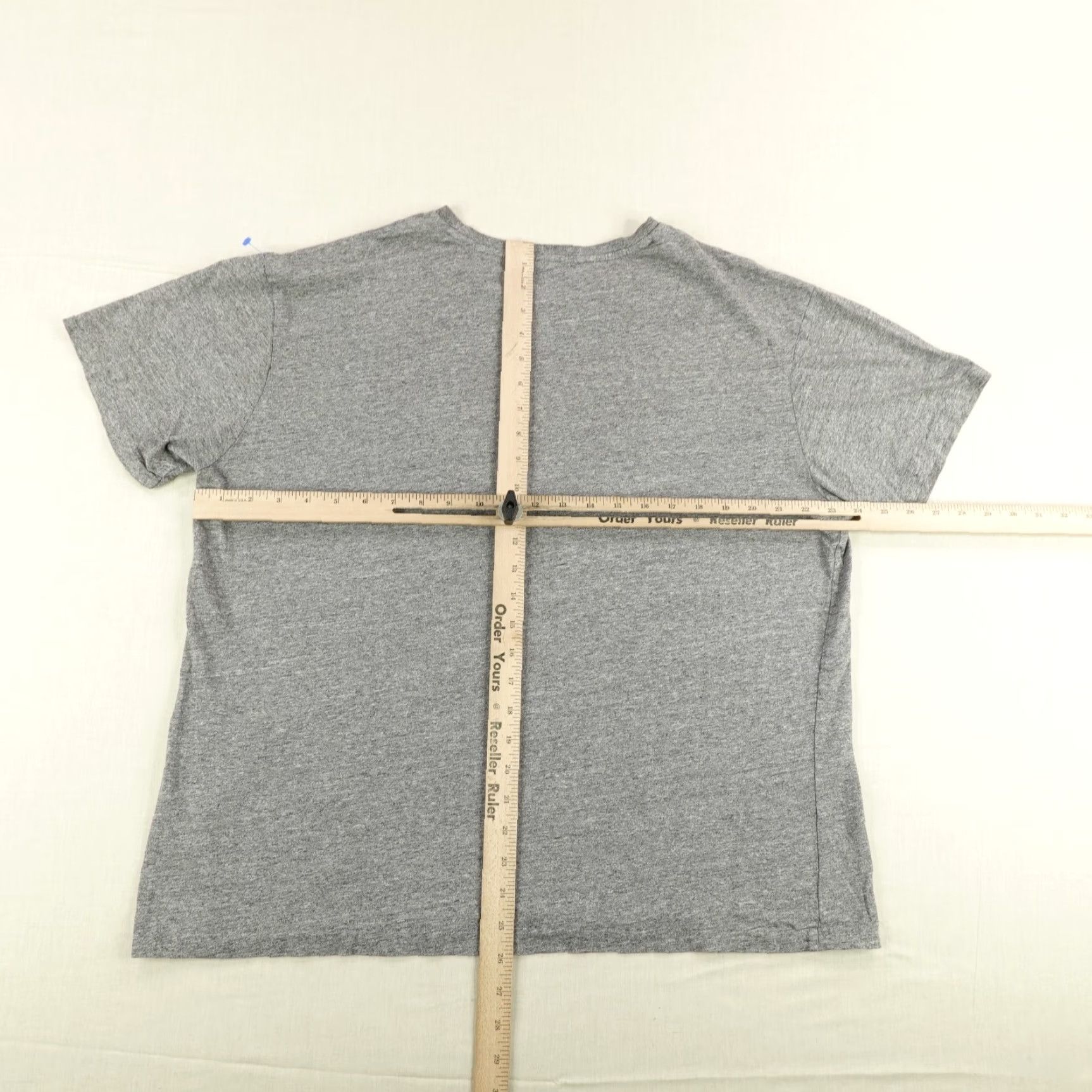 Polo Ralph Lauren VINTAGE Polo Ralph Lauren Shirt Men L Gray Short Sleeve Crew Neck Pocket Pony Logo 90s Preppy Mens Size US L / EU 52-54 / 3 - 5 Thumbnail