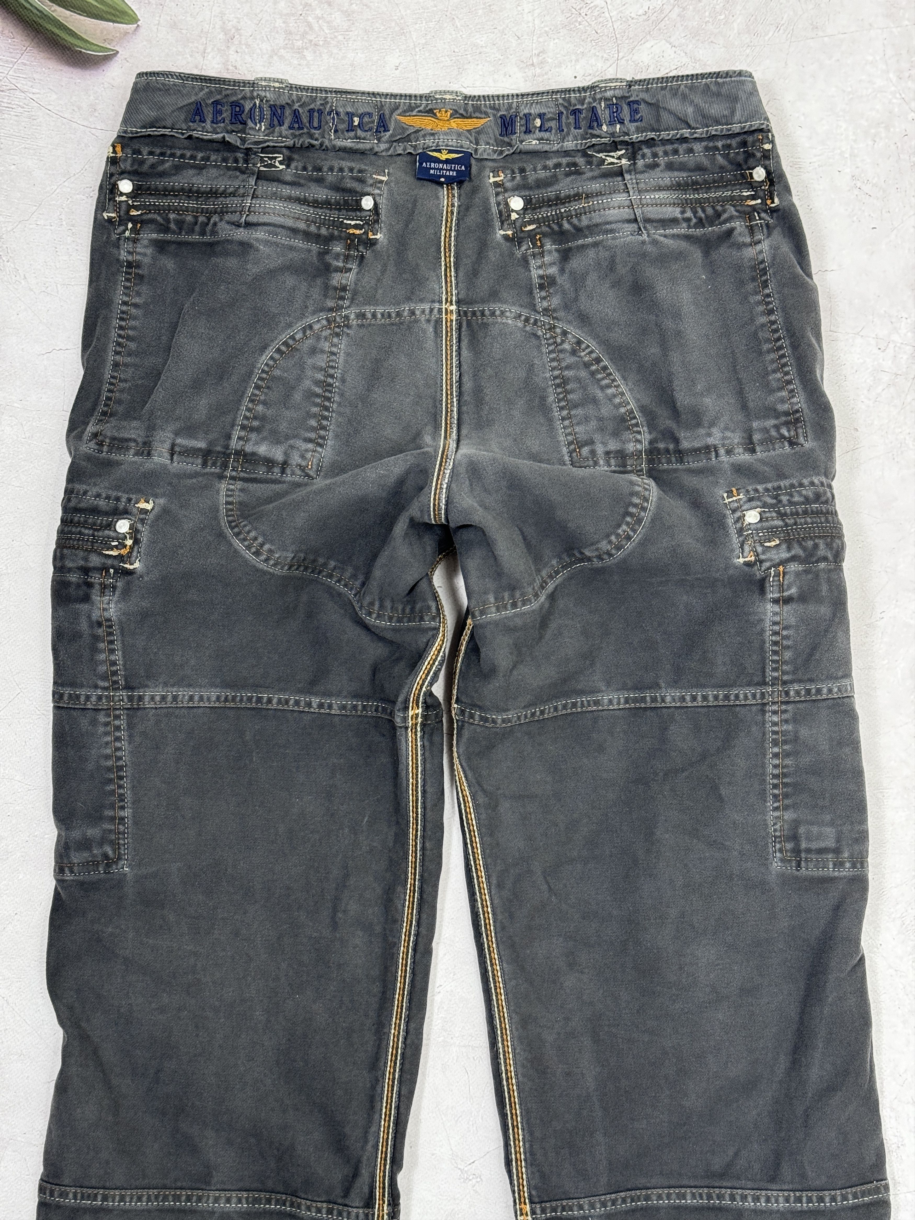 Aeronautica Militare Cargo Pants Trousers Multipocket
