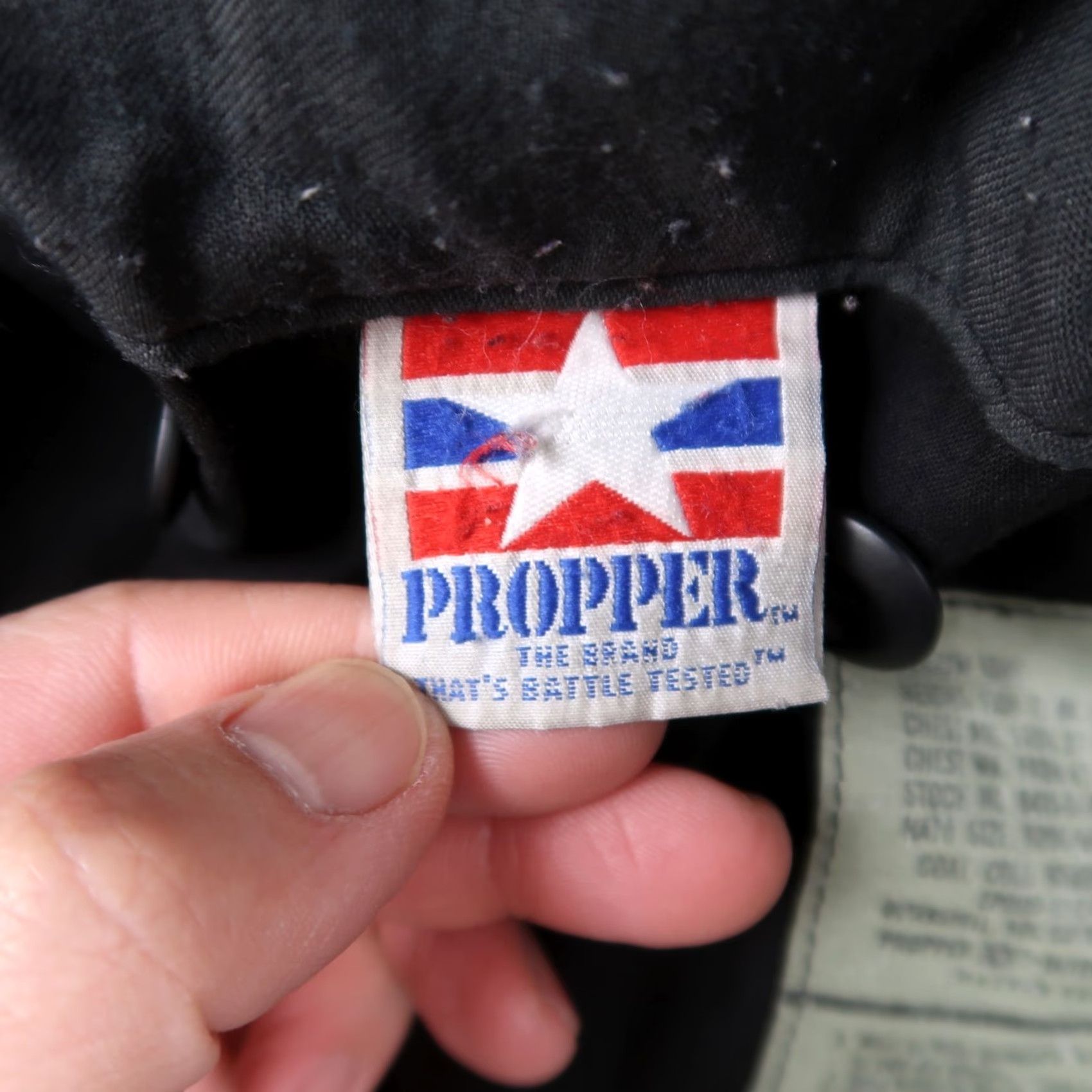 Propper VINTAGE PROPPER M65 Jacket Mens M Black Cold Weather Field US Military 90s Size US M / EU 48-50 / 2 - 7 Thumbnail