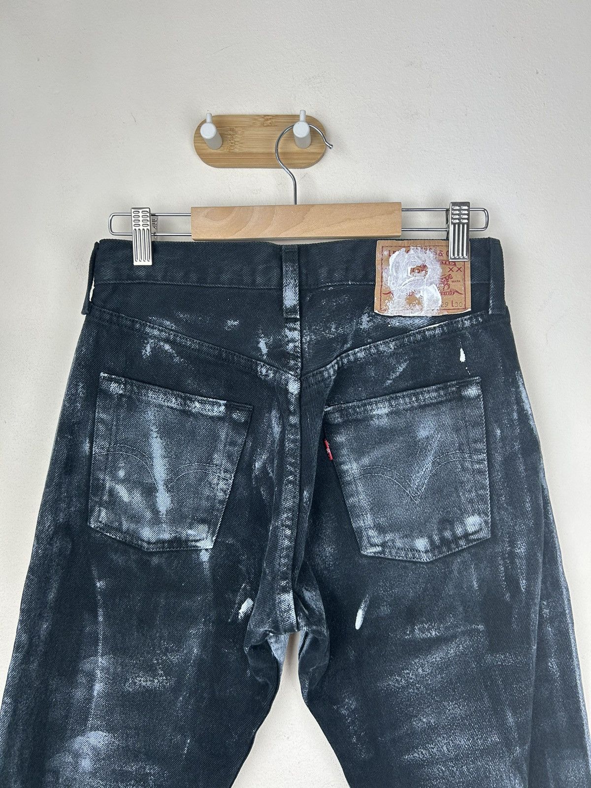Levi's × Vintage Custom ART Margiela 90s Levi's Bootcut Jeans Size US 29 - 8 Thumbnail