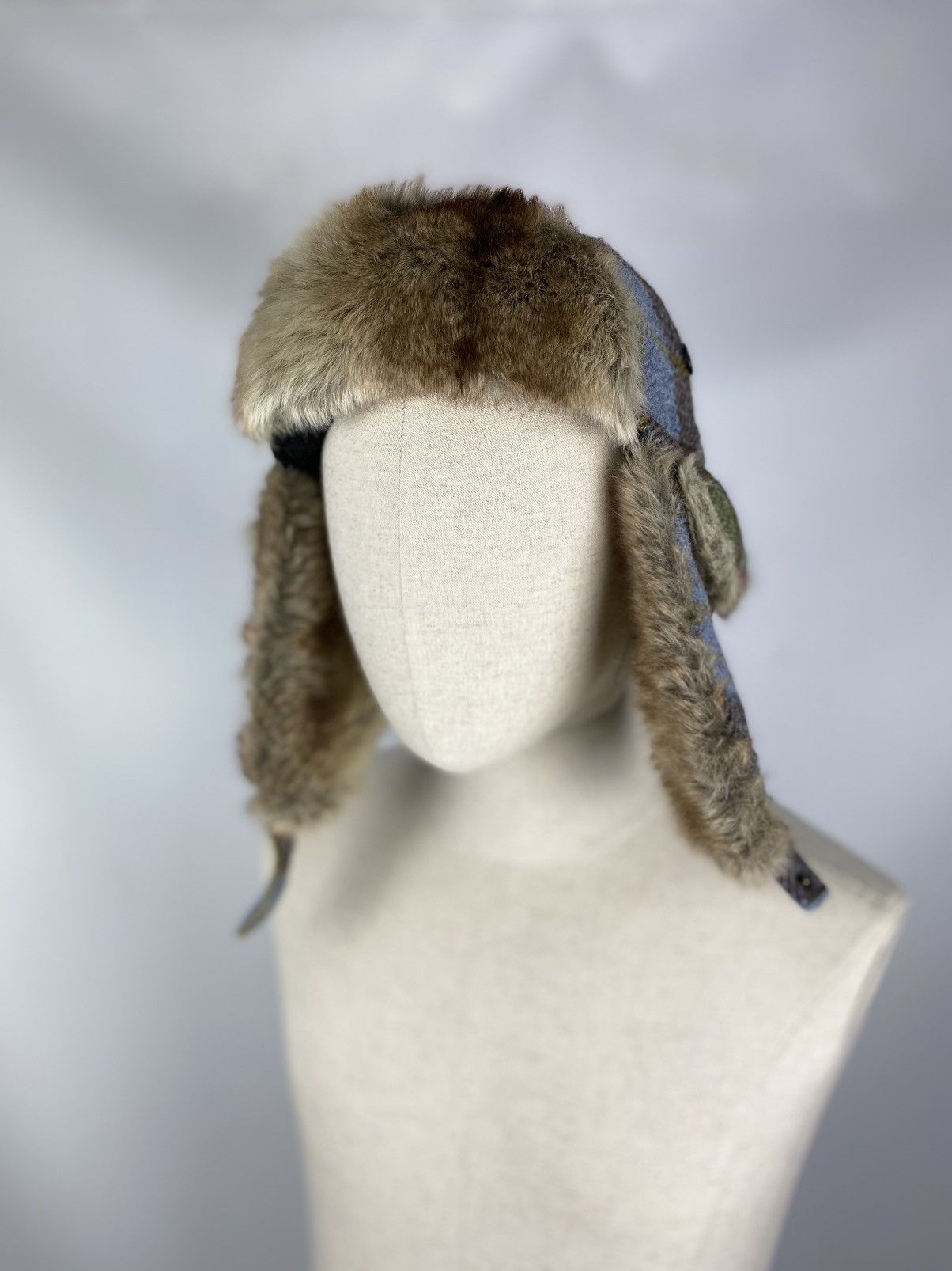 Harris Tweed Harris Tweed wool trapper Ushanka hat size L Size ONE SIZE - 10 Thumbnail