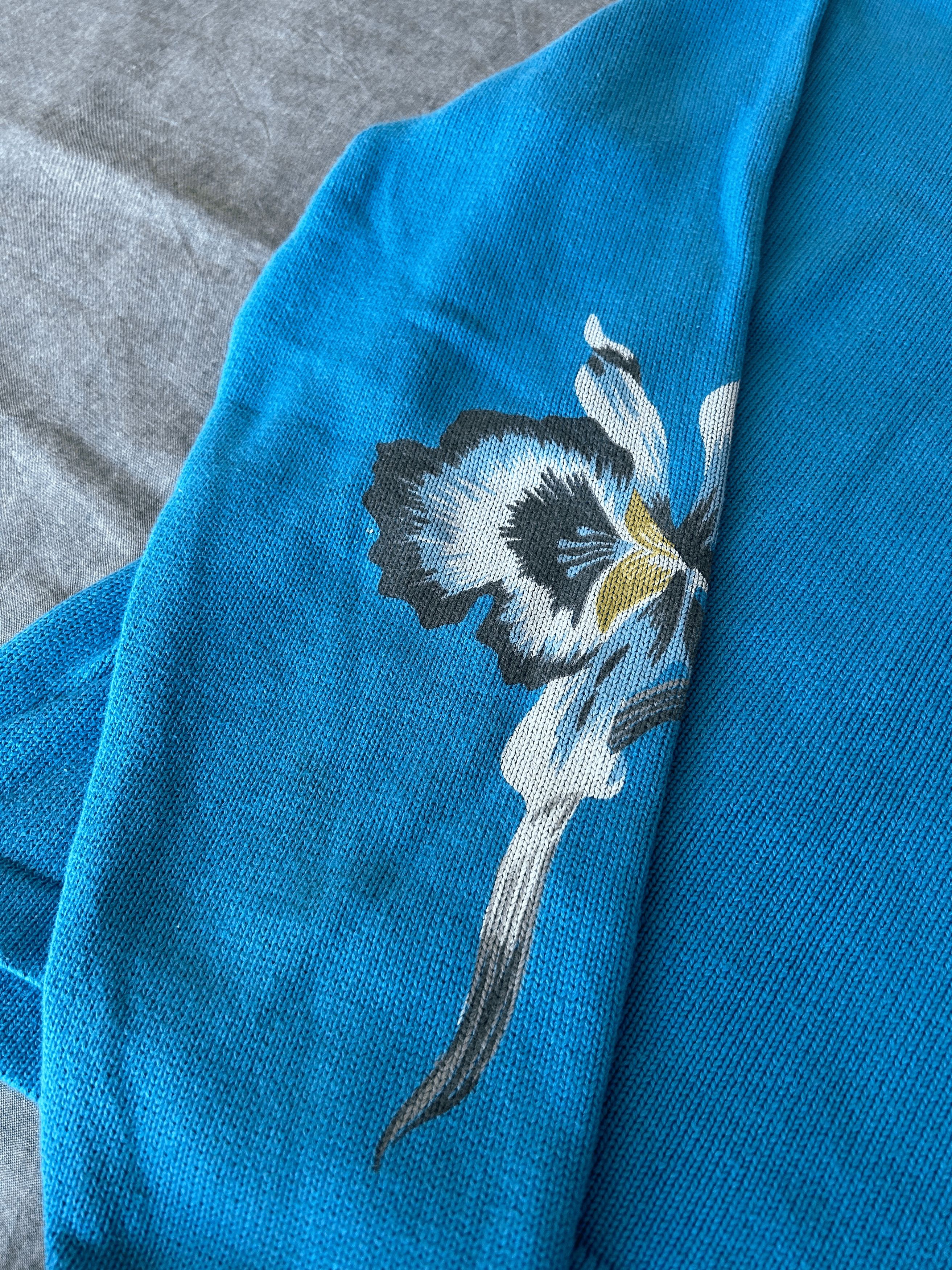 Stussy [Stussy] ORCHID KNIT SWEATER (BLUE) Size US S / EU 44-46 / 1 - 4 Thumbnail