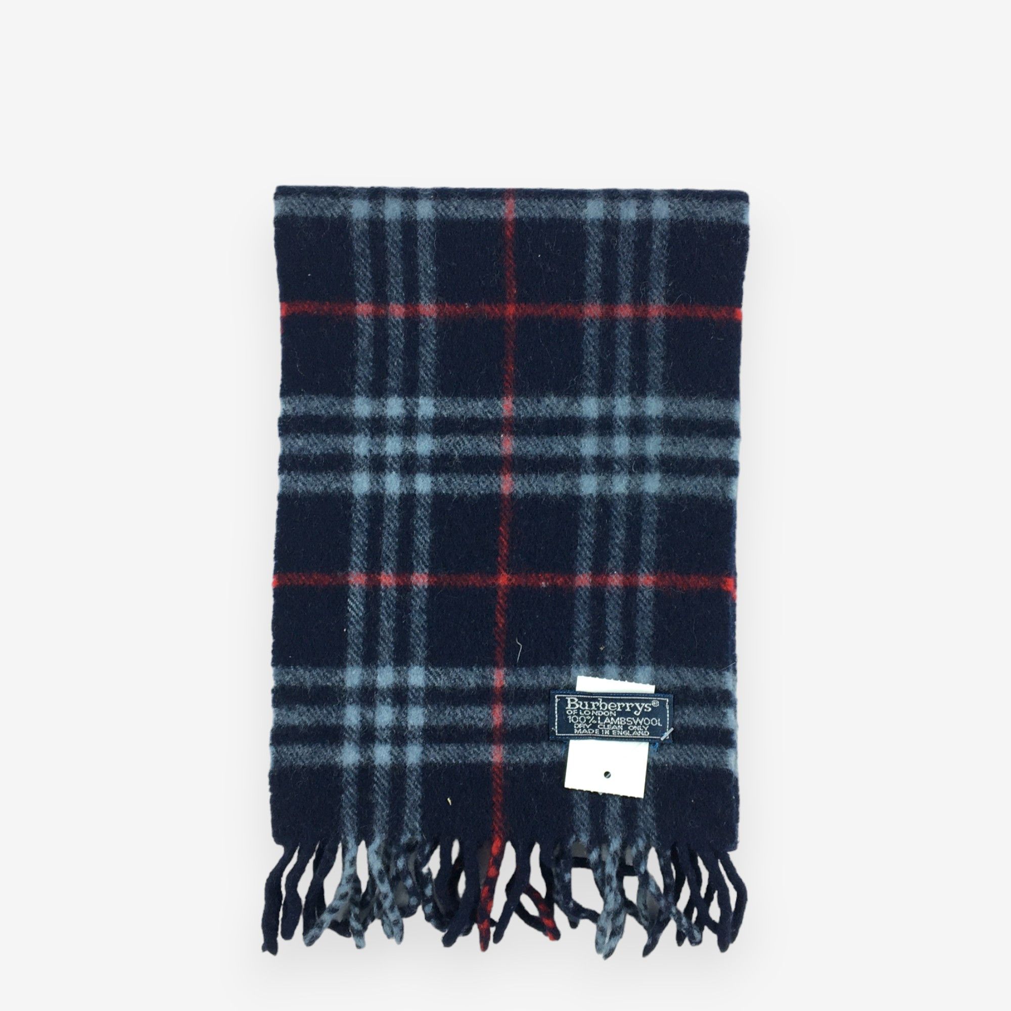Burberry × Vintage Vintage Burberry Scarf Muffler Wool Cashmere Scarves Size ONE SIZE - 3 Thumbnail