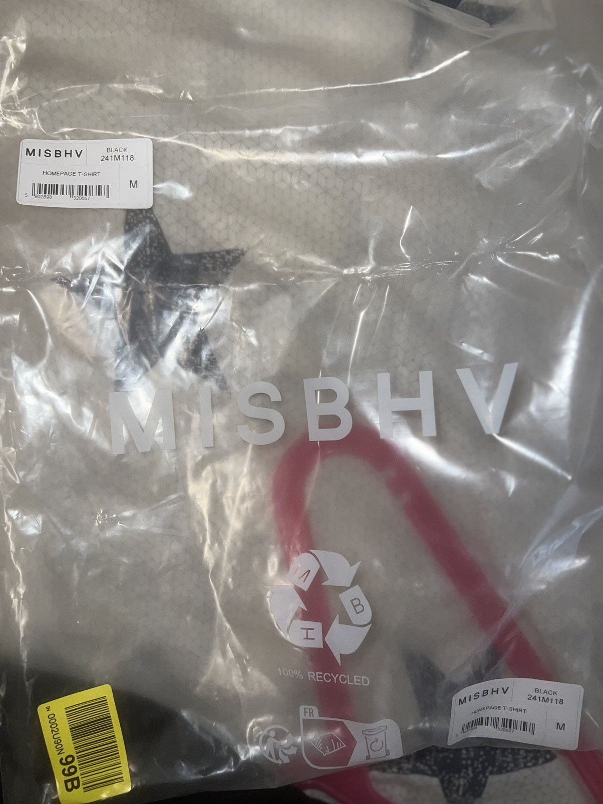 Misbhv Mishbhv T-shirt black Size US M / EU 48-50 / 2 - 7 Thumbnail