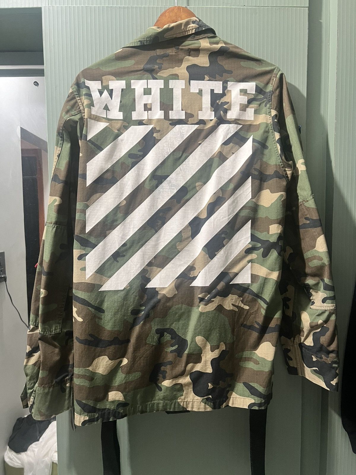 Off-White Off-White Camouflage field Jacket for Men Size US XS / EU 42 / 0 - 2 Thumbnail