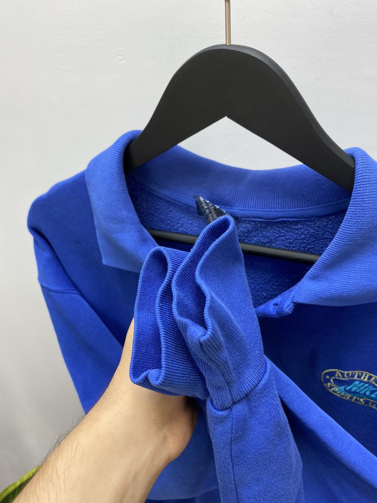 Nike × Vintage RARE Vintage 80s Nike Longsleeve Collared Polo T Shirt Size US M / EU 48-50 / 2 - 19 Thumbnail