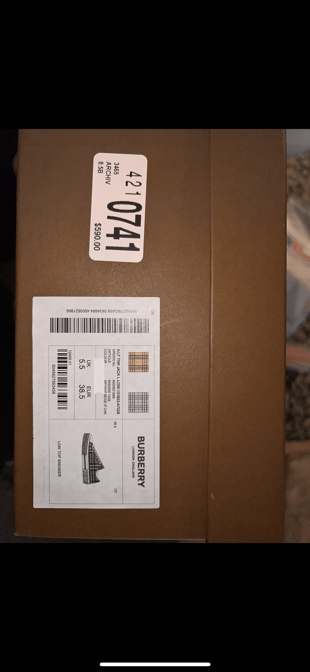 Burberry Burberry low top classics Size US 8 / IT 38 - 2 Thumbnail
