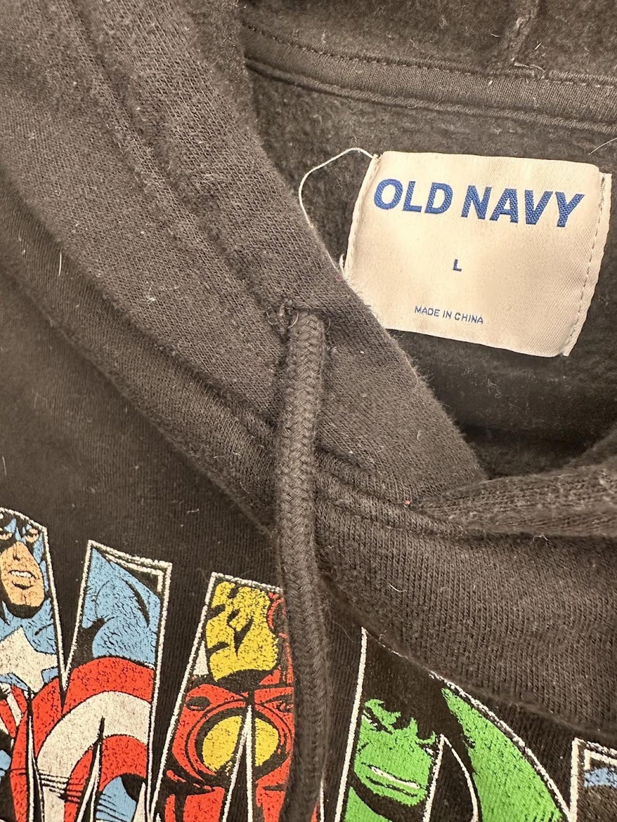 Old Navy Old Navy Marvel Super Hero Hoodie - Sz. L Size US L / EU 52-54 / 3 - 3 Thumbnail