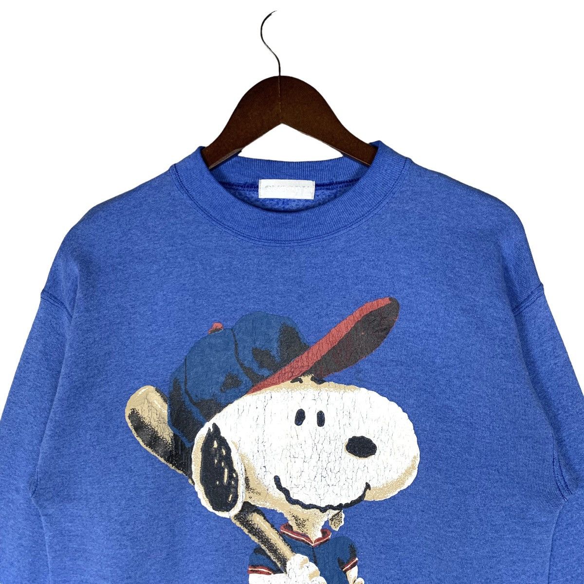 Cartoon Network × Peanuts × Vintage Vintage Snoopy Peanuts Baseball Sweatshirt Size S Size US S / EU 44-46 / 1 - 2 Thumbnail