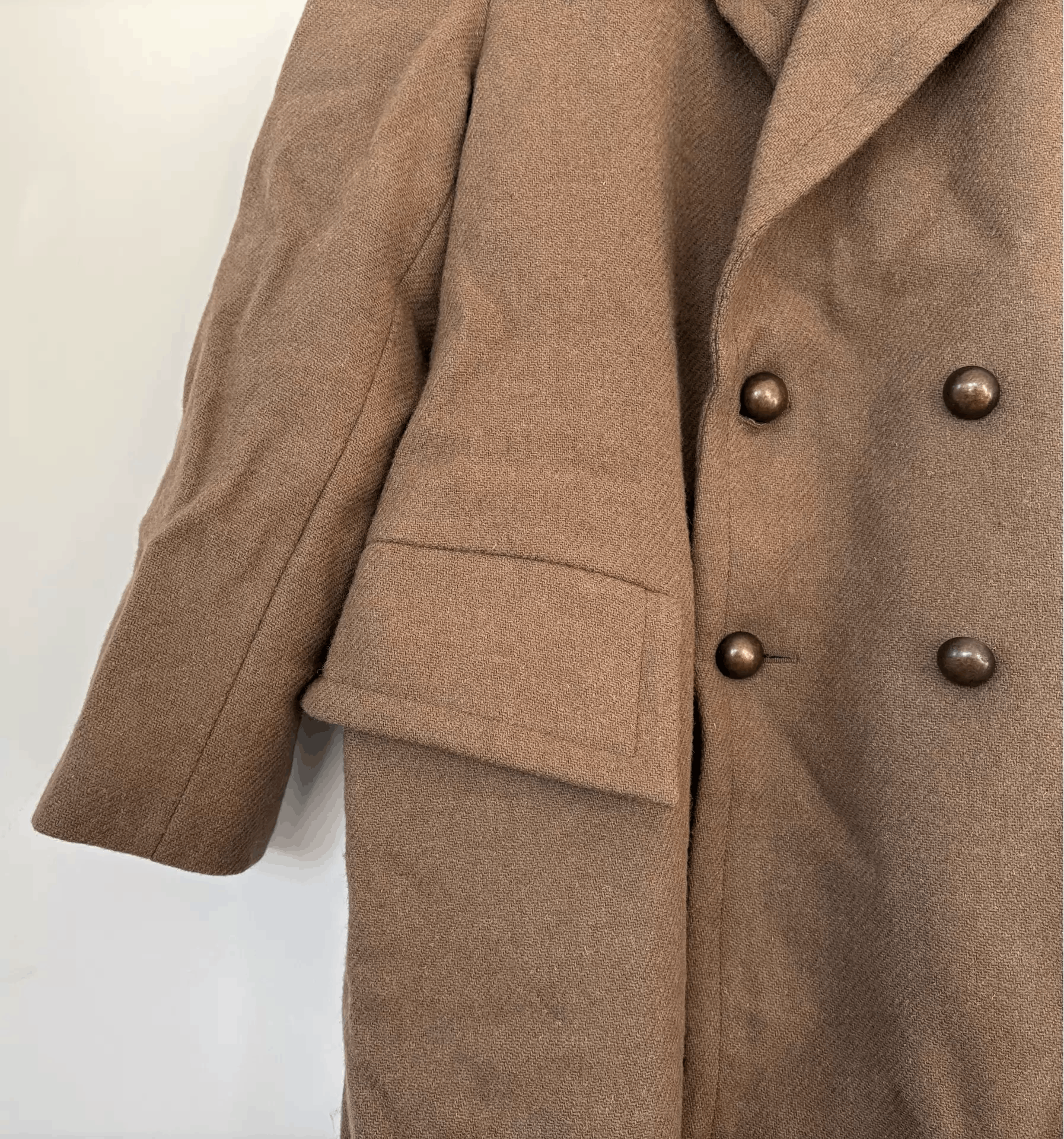 Vivienne Westwood Vivienne Westwood 17AW Men's Camel Wool Coat Ｑ21 Size US M / EU 48-50 / 2 - 5 Thumbnail