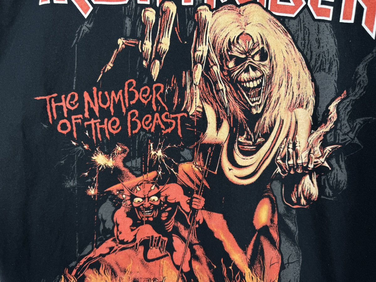 Iron Maiden Iron Maiden “The Number of the Beast” Band T-Shirt Heavy Size US XXL / EU 58 / 5 - 8 Thumbnail